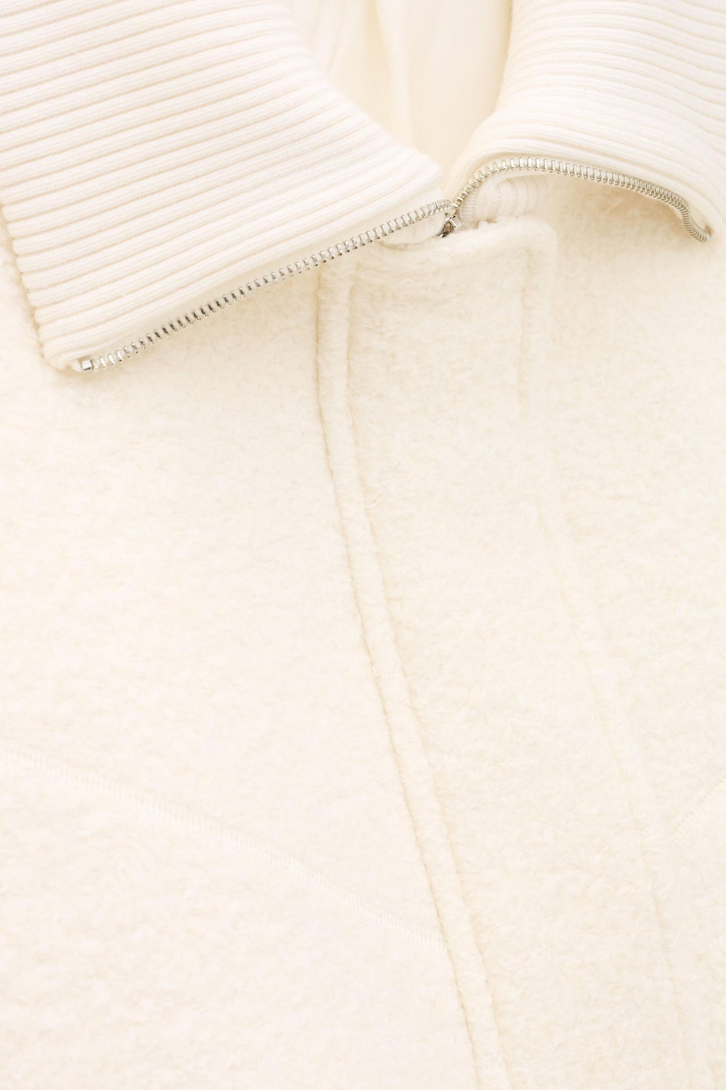 ba&sh Elegant Bomber Jacket Vito Off-White