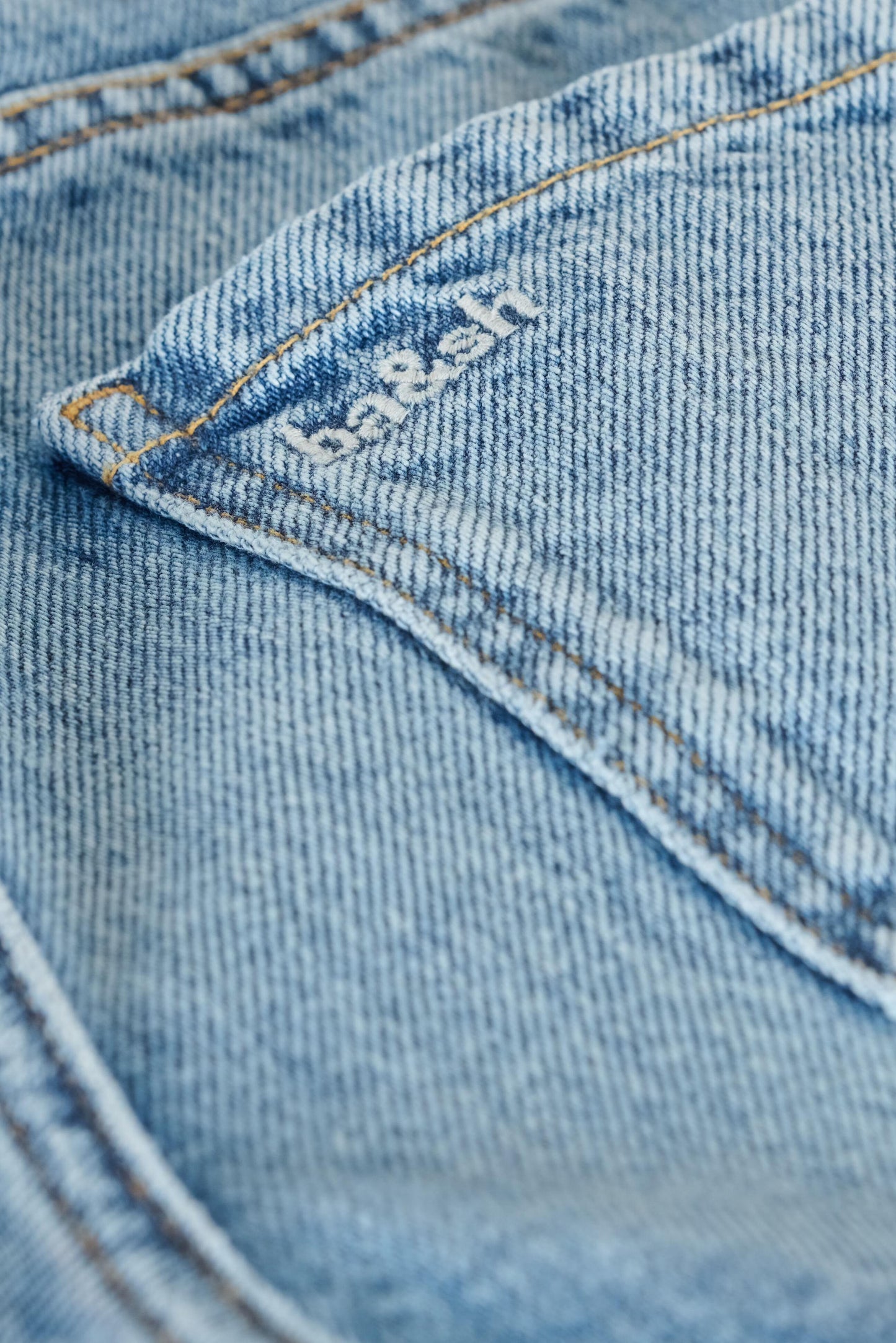 ba&sh Wide-Leg Blue Jeans Mellou Blue
