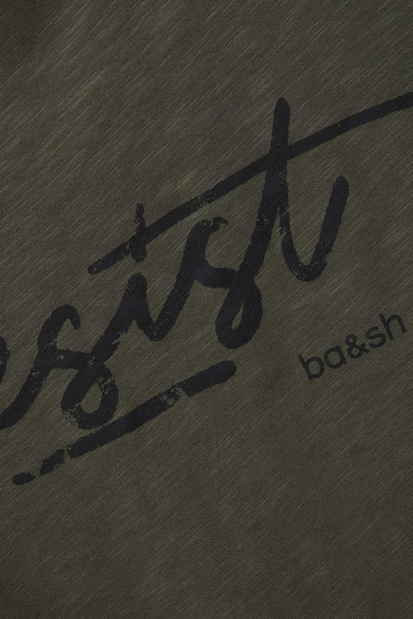 ba&sh Charity T-Shirt Vero Green