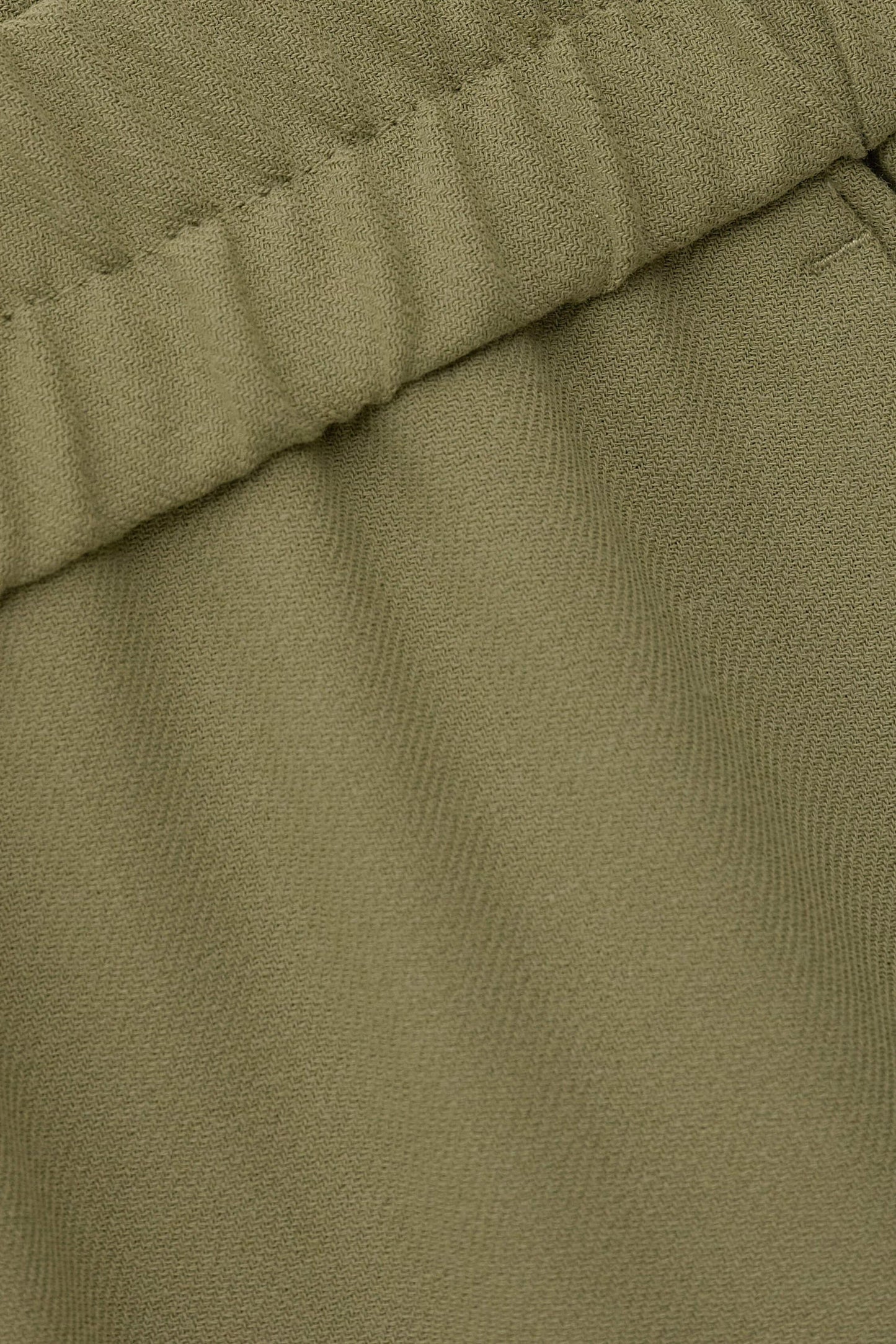 ba&sh Wide-Leg Waisted Pants Narlos Green