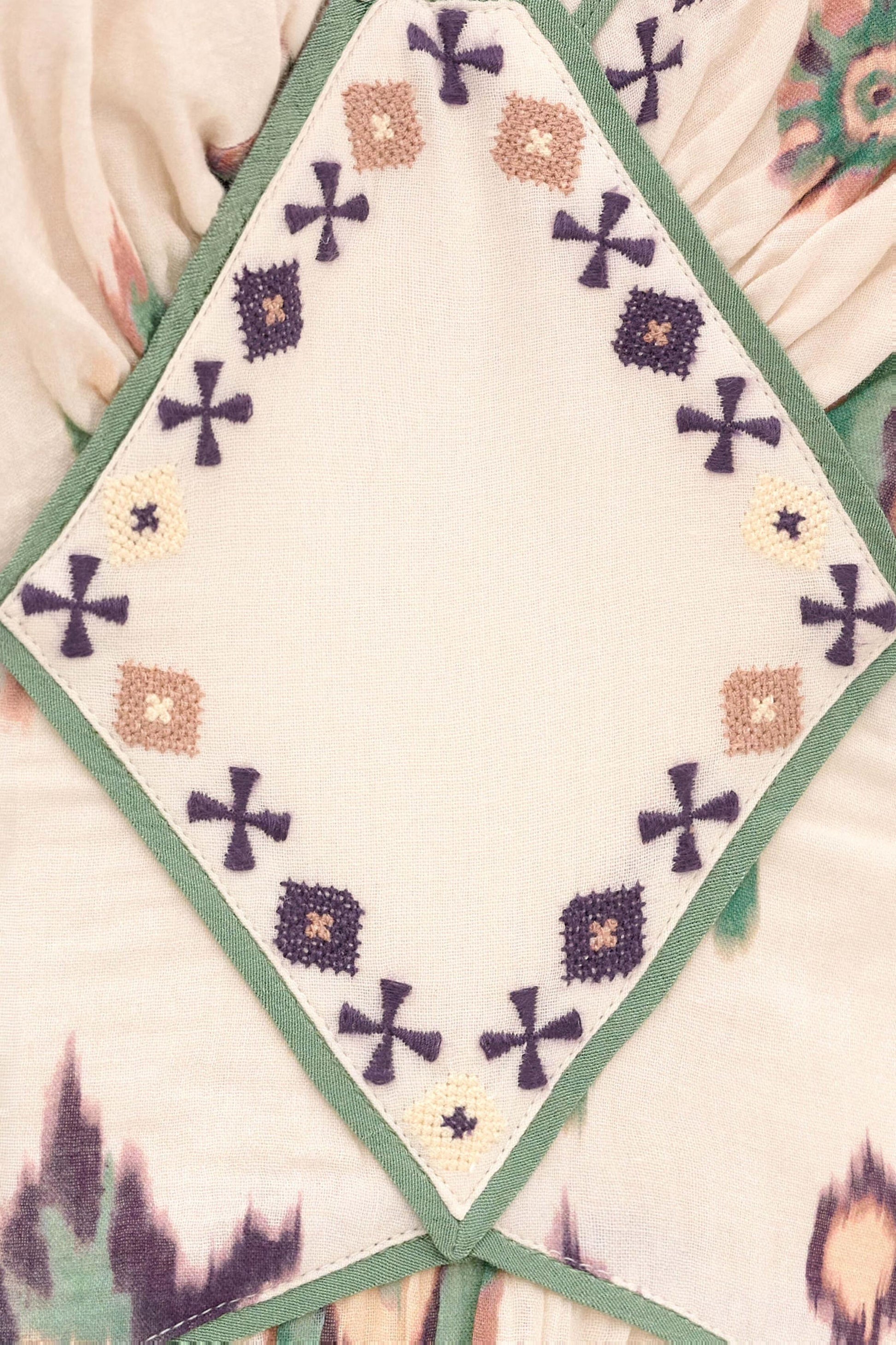 ba&sh Maxi Dress Omelia Off-White