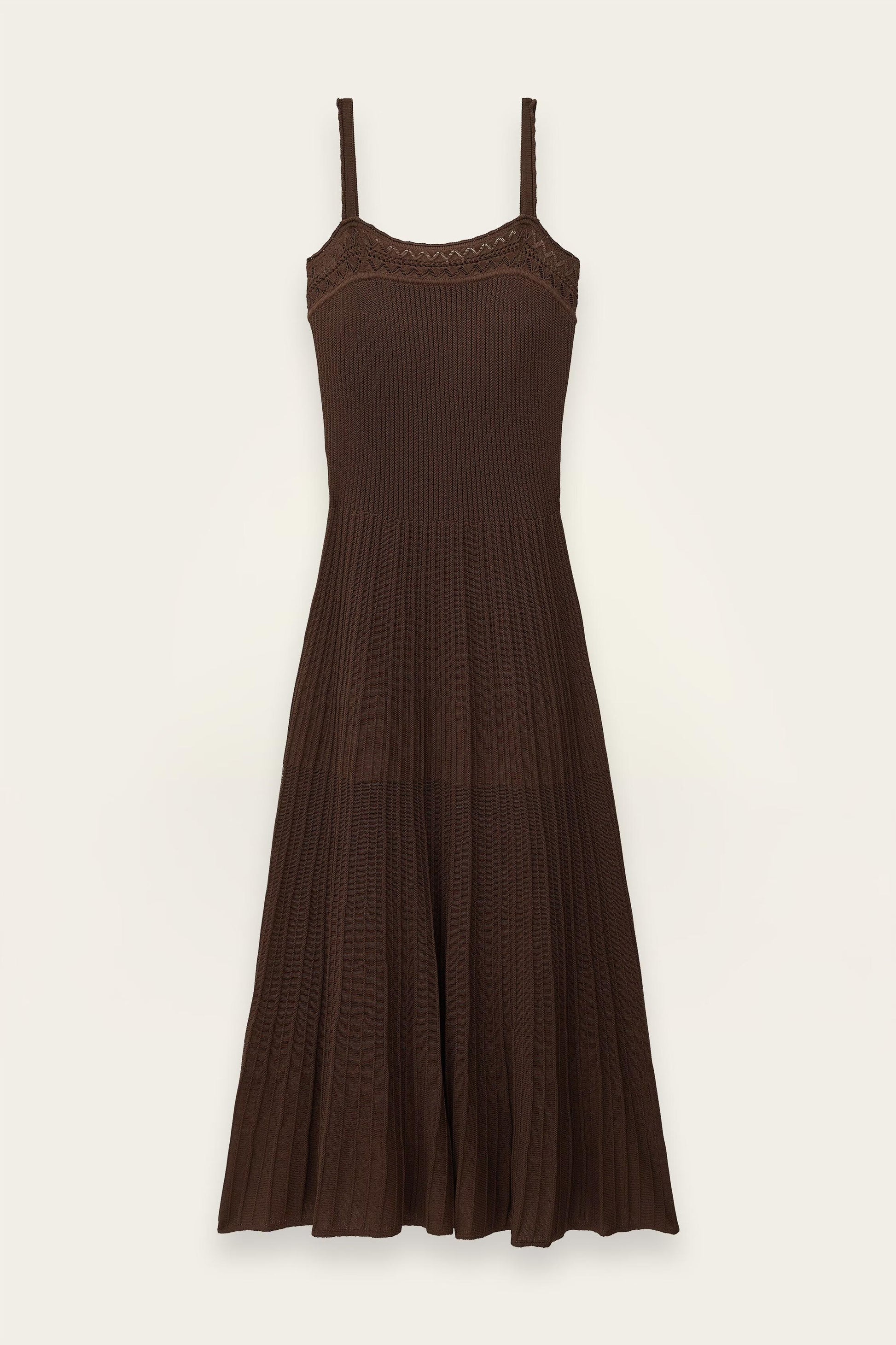 ba&sh Dress Noto Brown