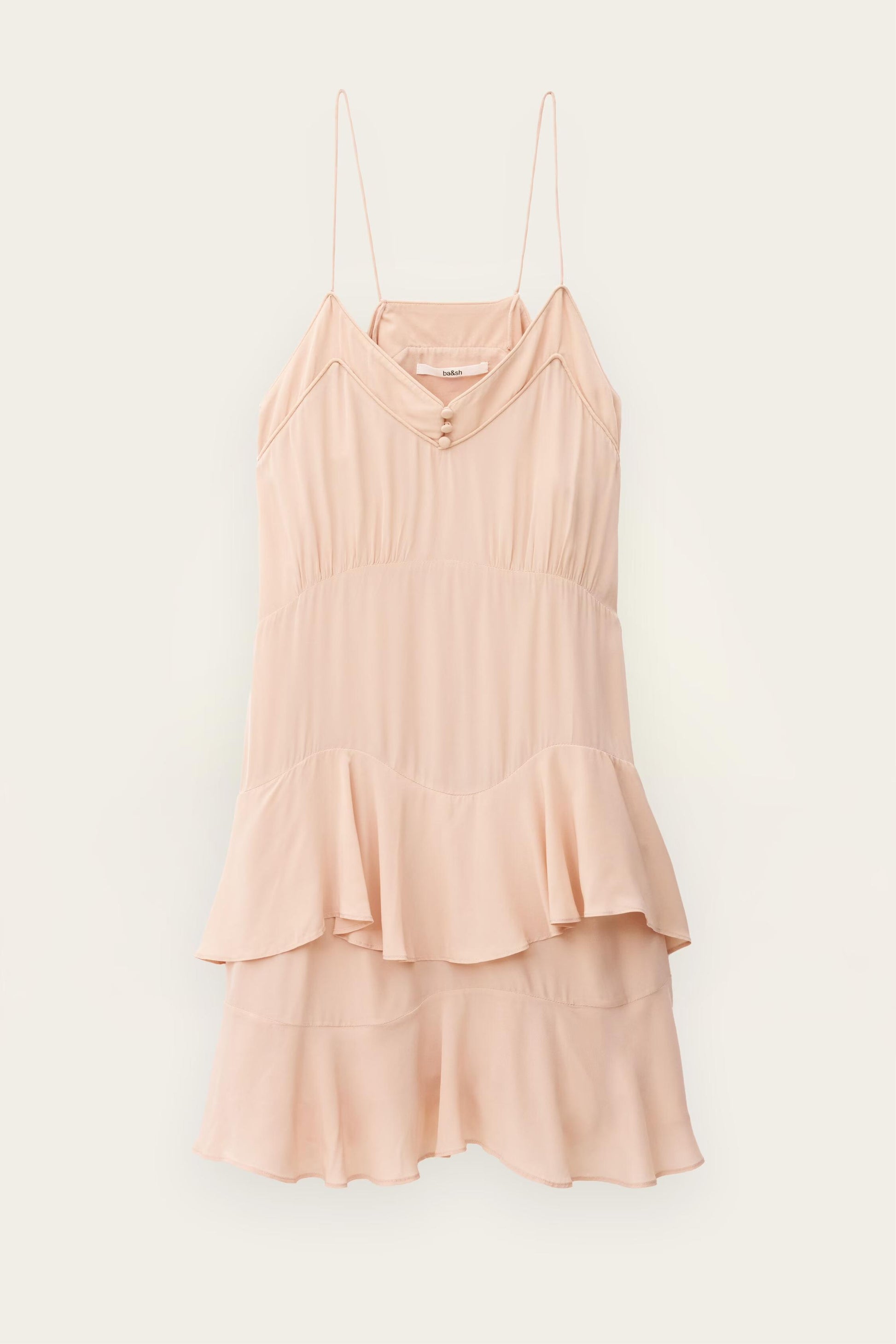 ba&sh Mini Dress Bilona Pink