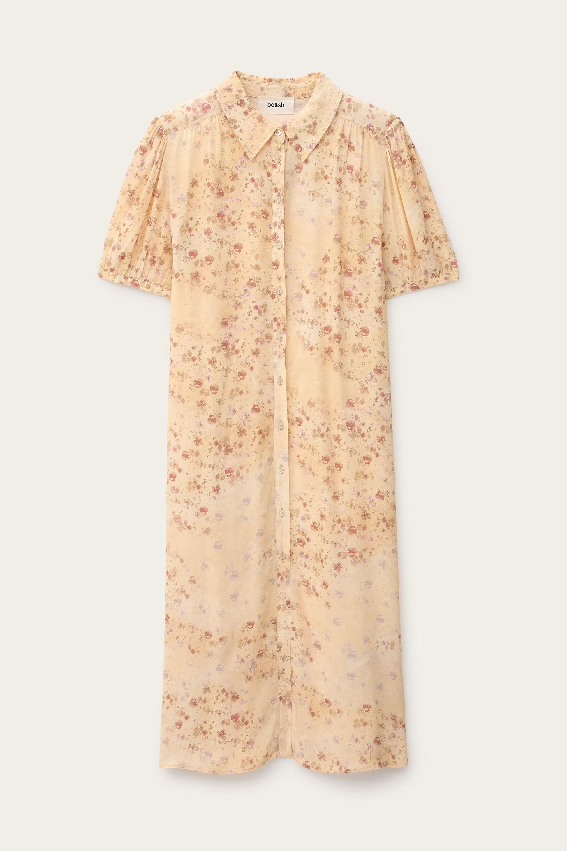 ba&sh Dress Norma Off-White