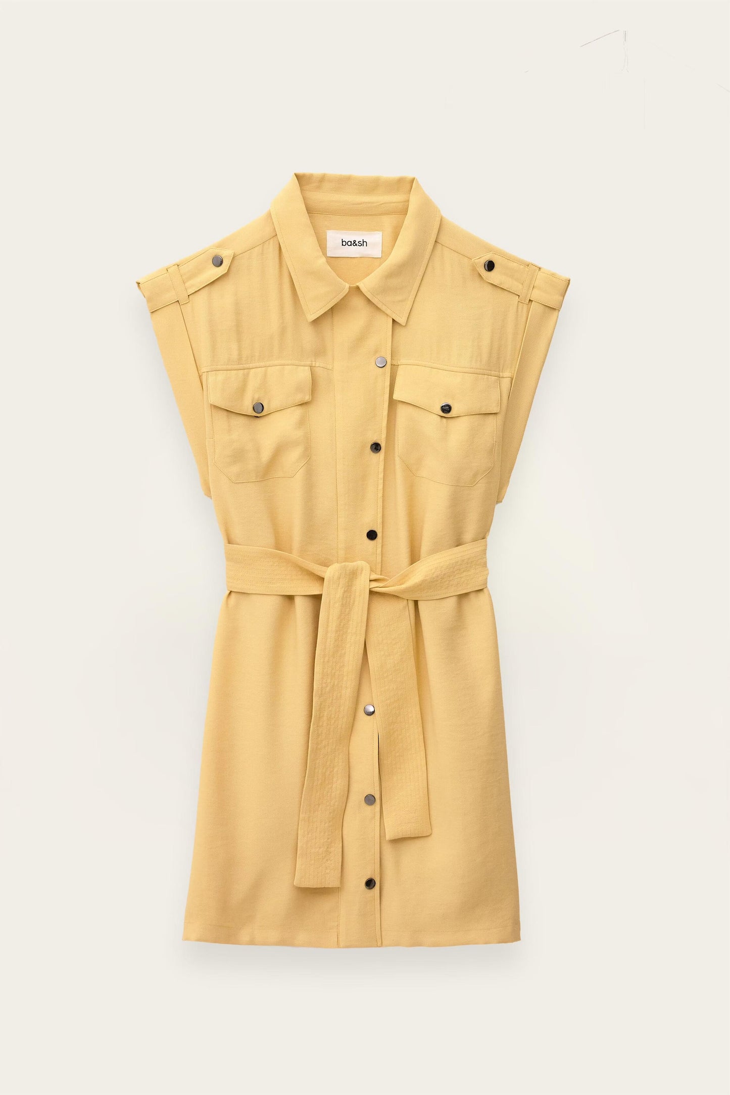ba&sh Mini Dress Diala Yellow