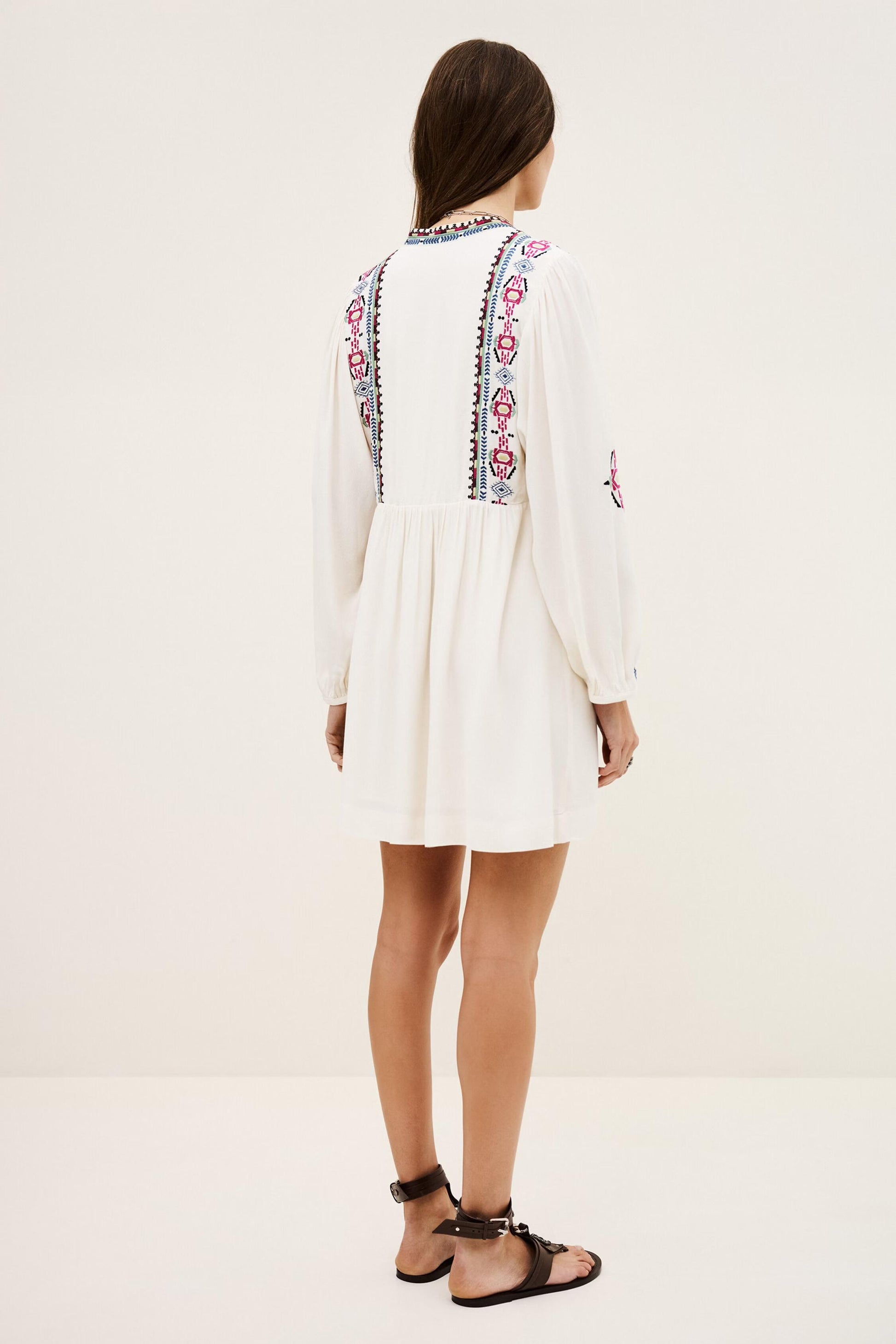 ba&sh Dress Telma Off-White