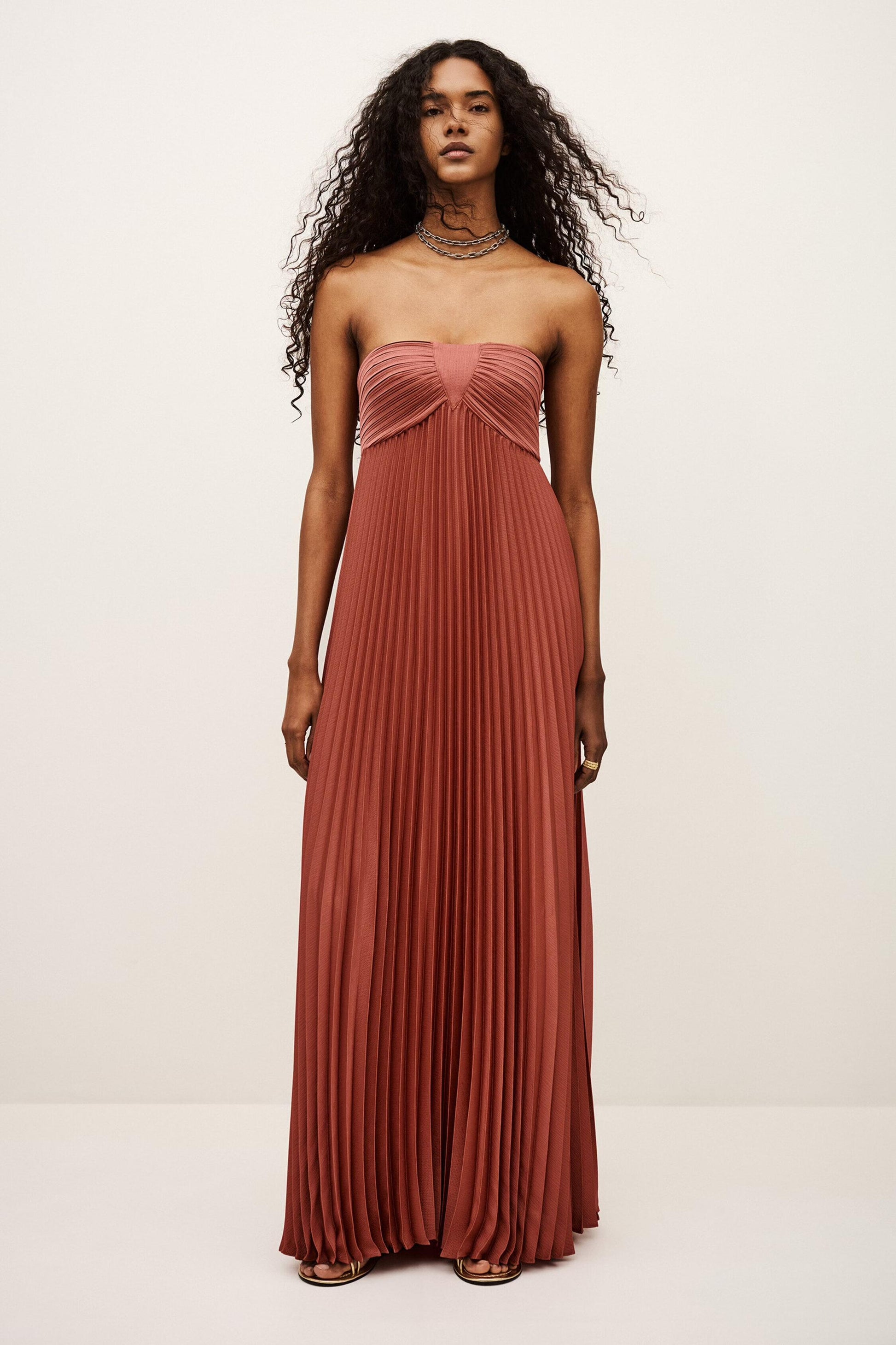ba&sh Maxi Dress Willow Pink
