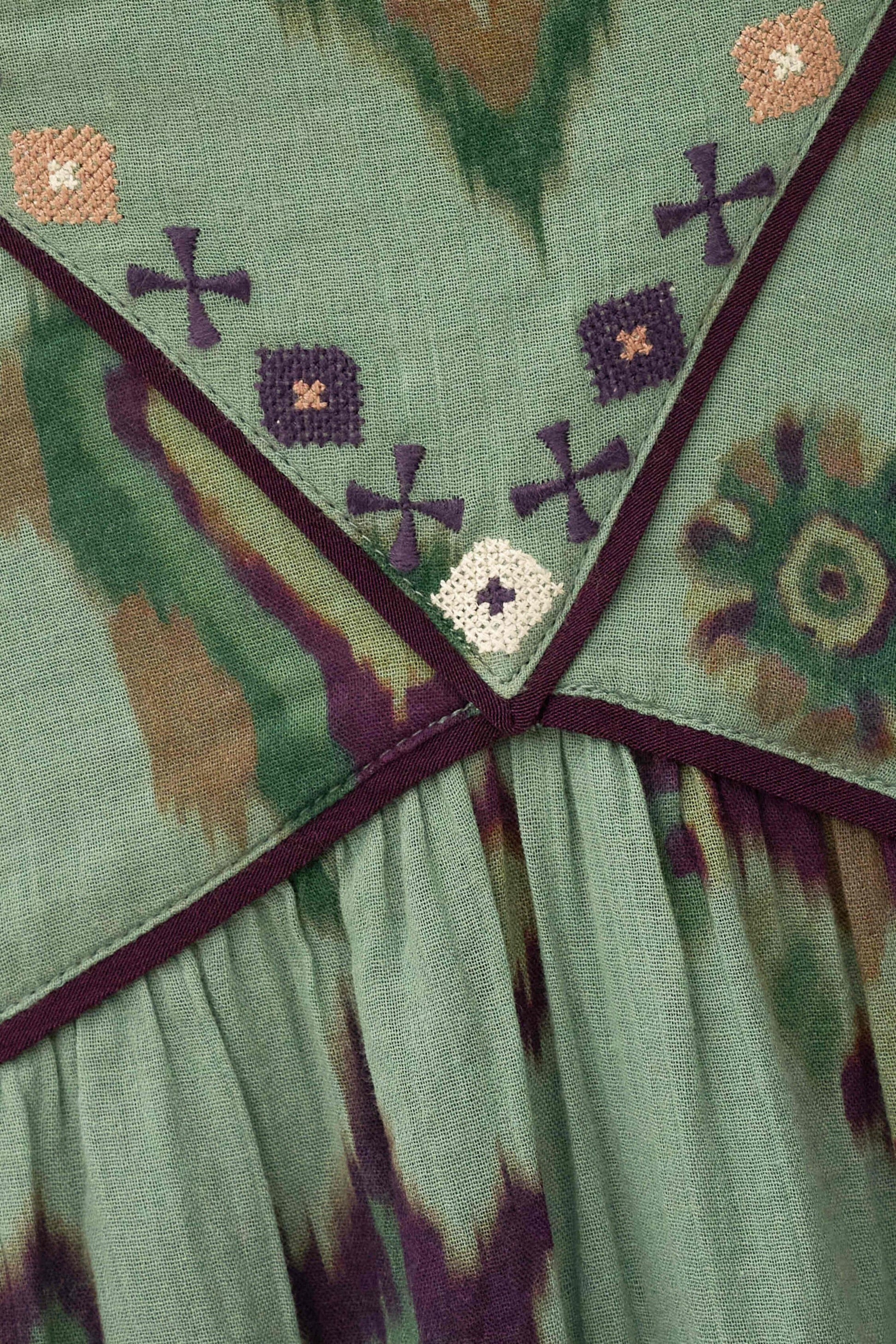 ba&sh Maxi Dress Omelia Green