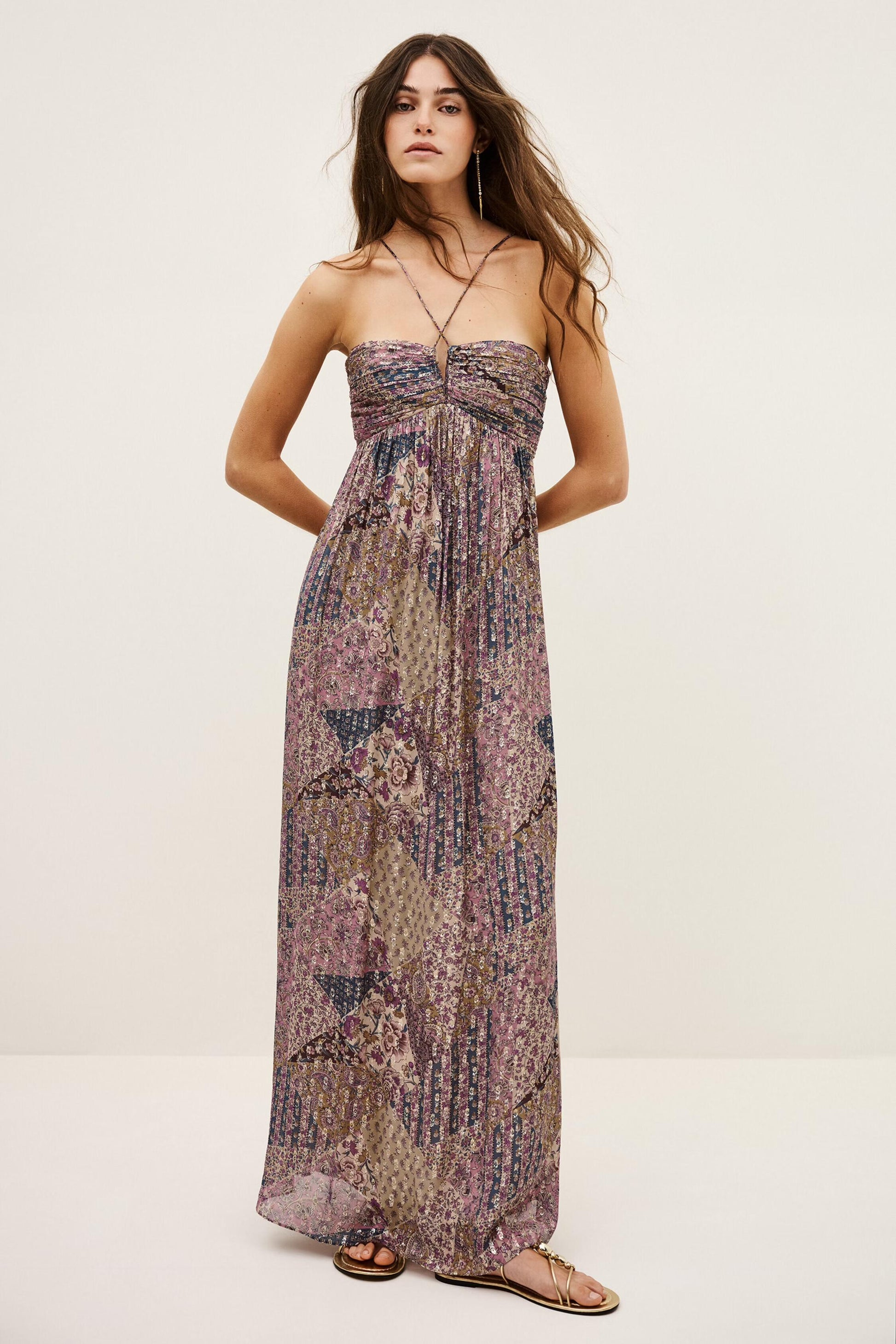 ba&sh Maxi Dress Pietra Pink