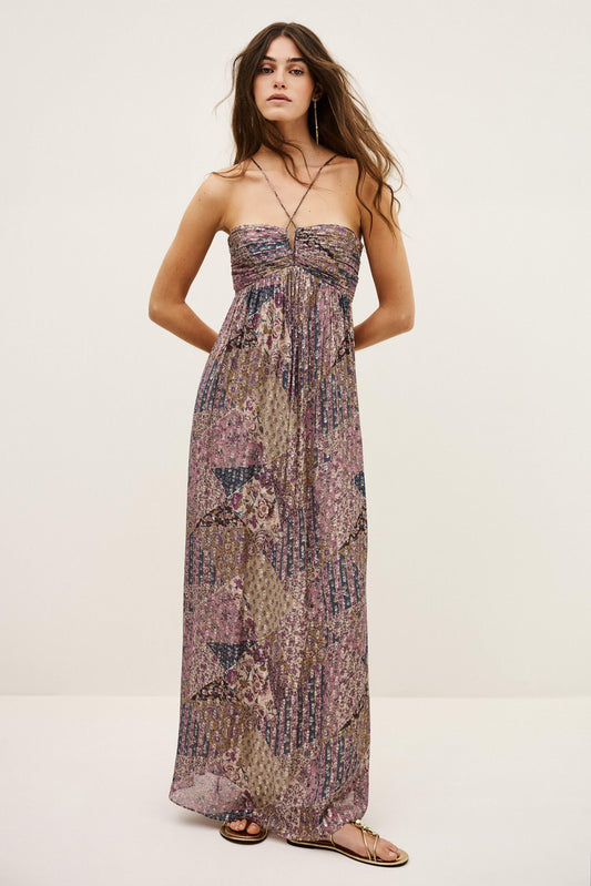 ba&sh Maxi Dress Pietra Pink