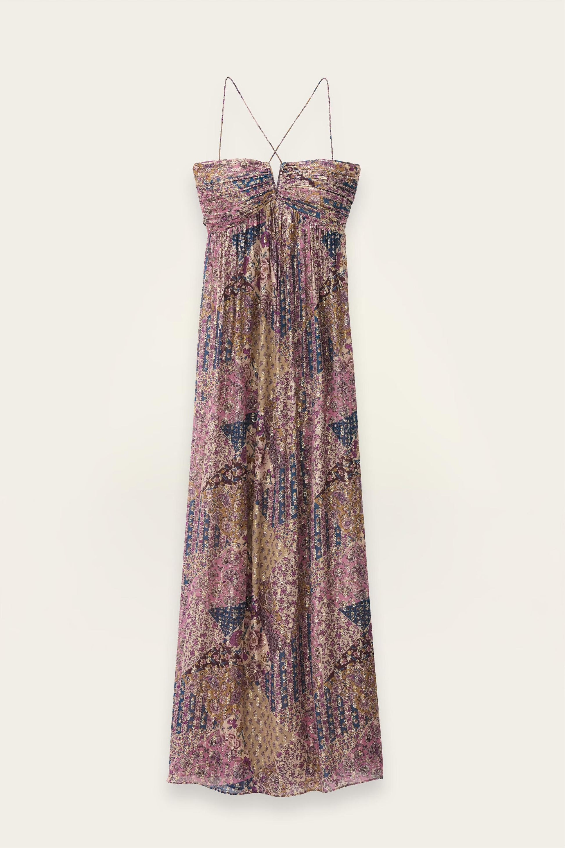 ba&sh Maxi Dress Pietra Pink