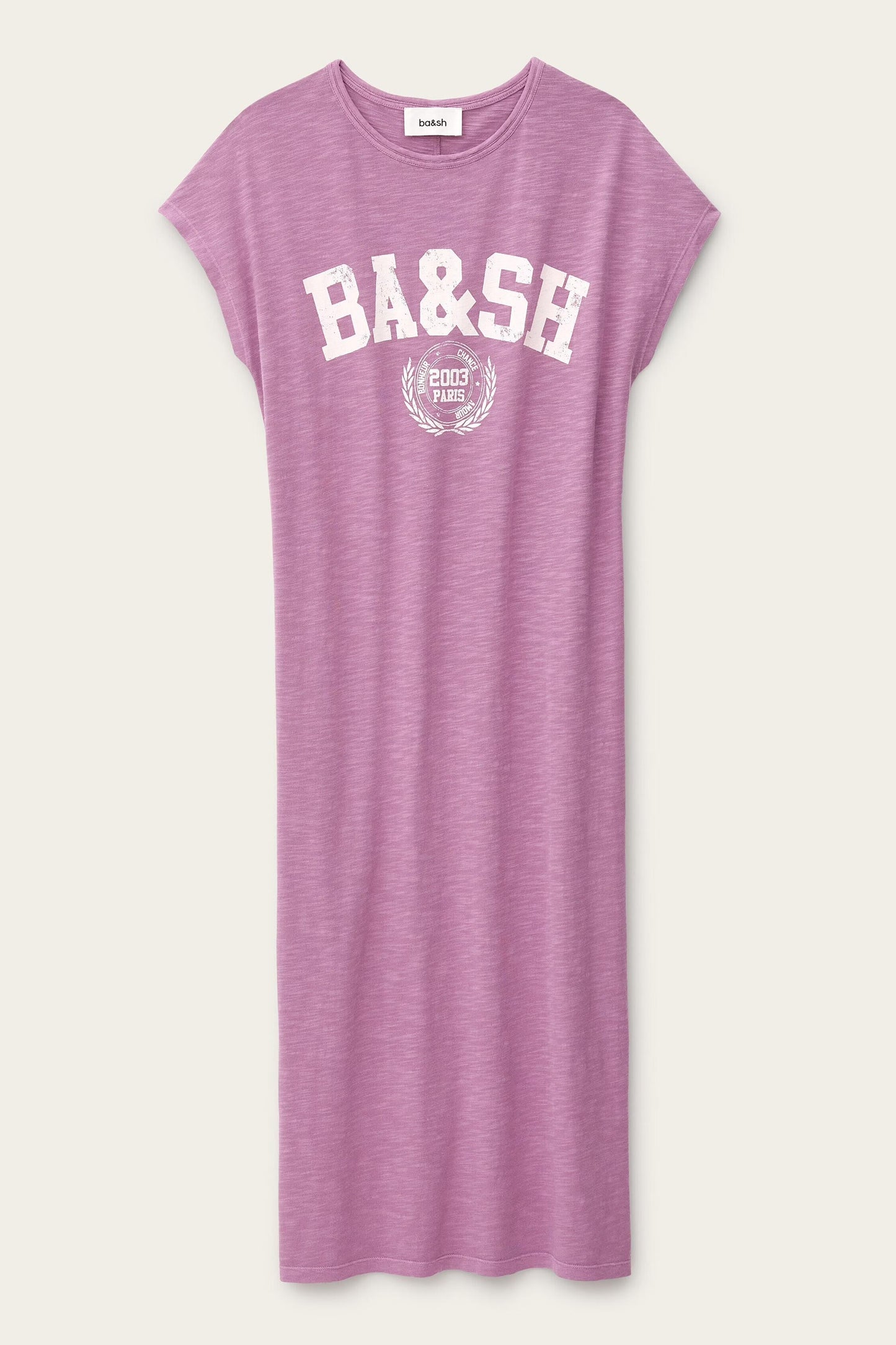 ba&sh T-Shirt Dress Civia Pink