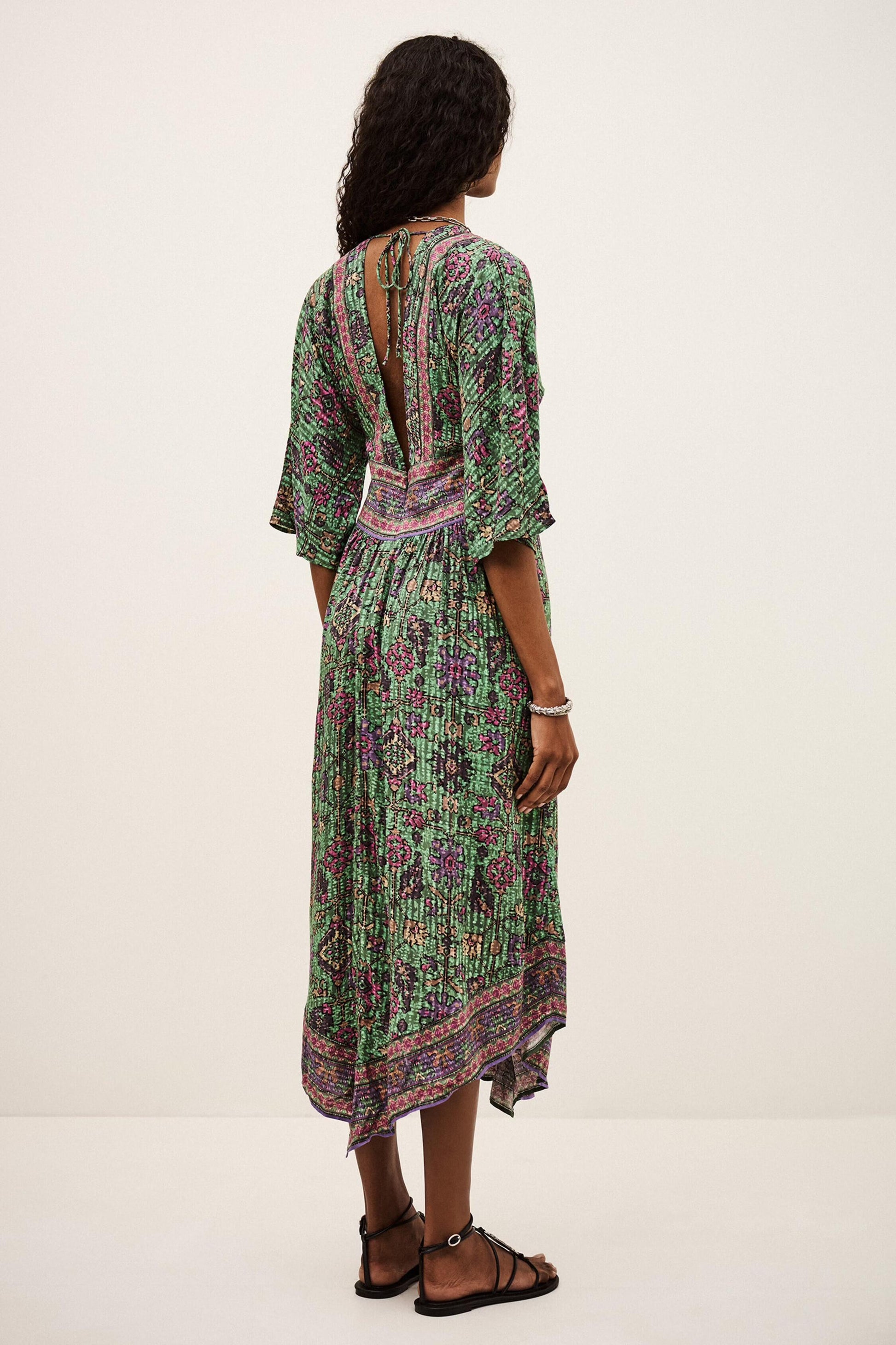ba&sh Midi Dress Pipa Green