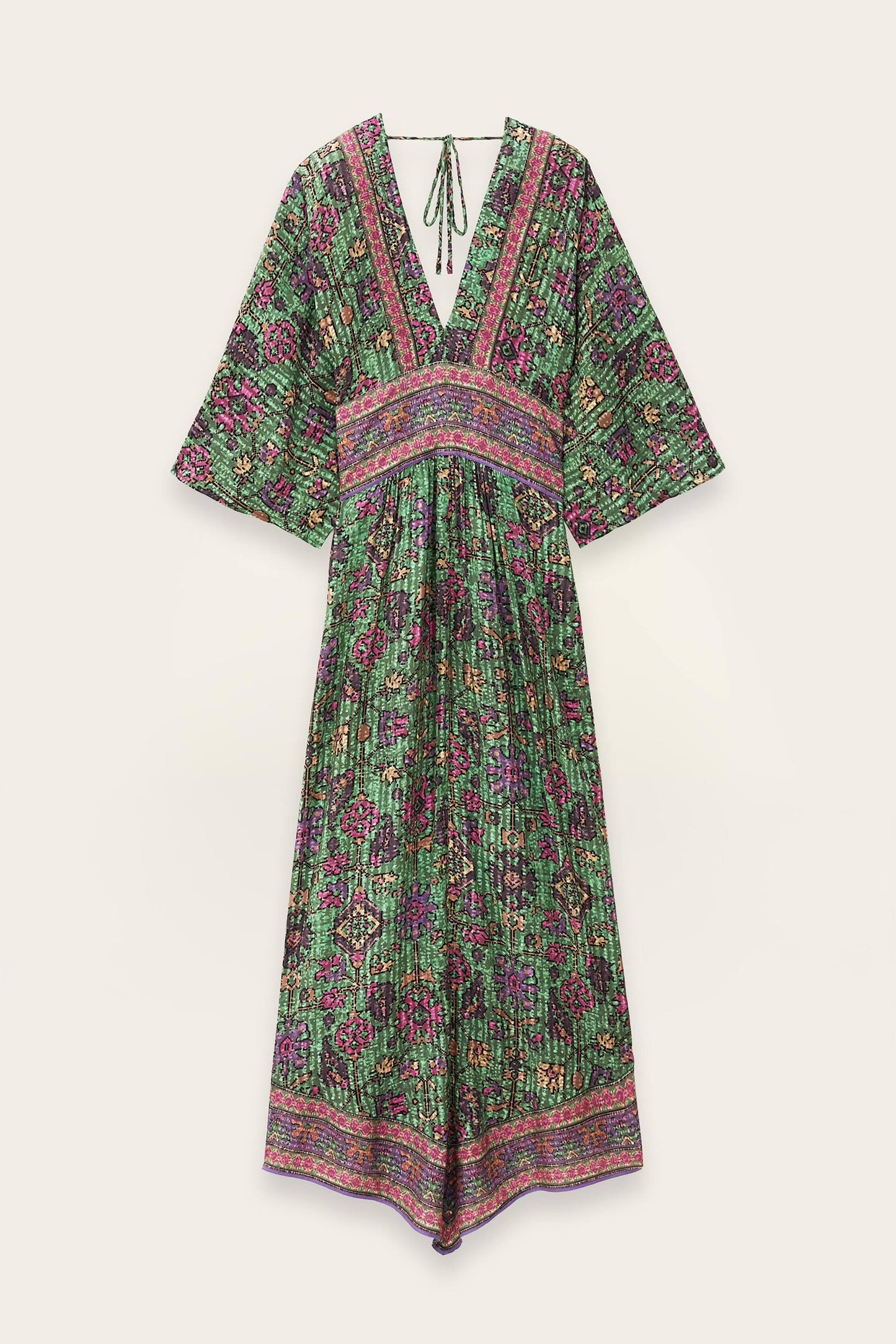 ba&sh Midi Dress Pipa Green