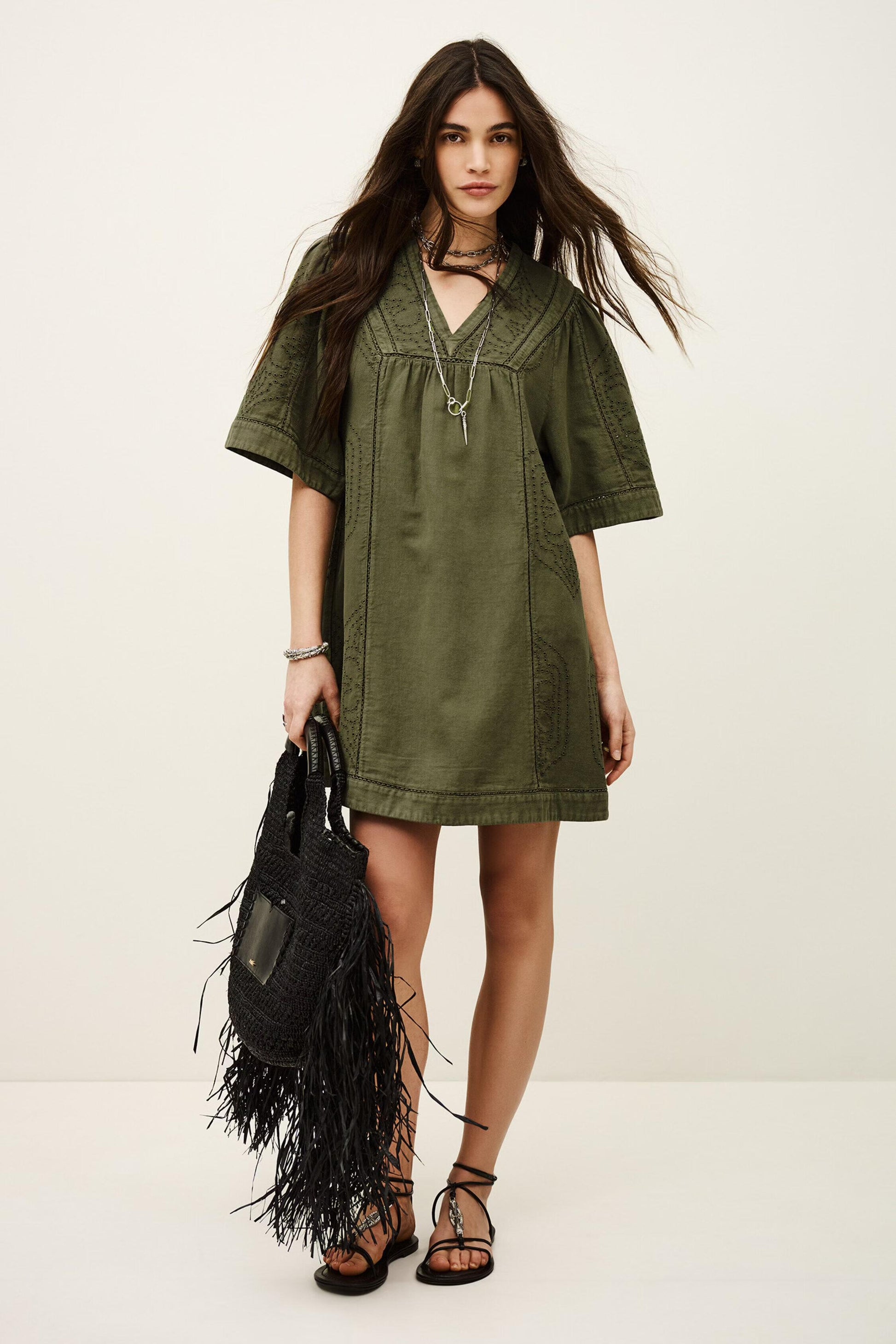 ba&sh Mini Dress Gina Green