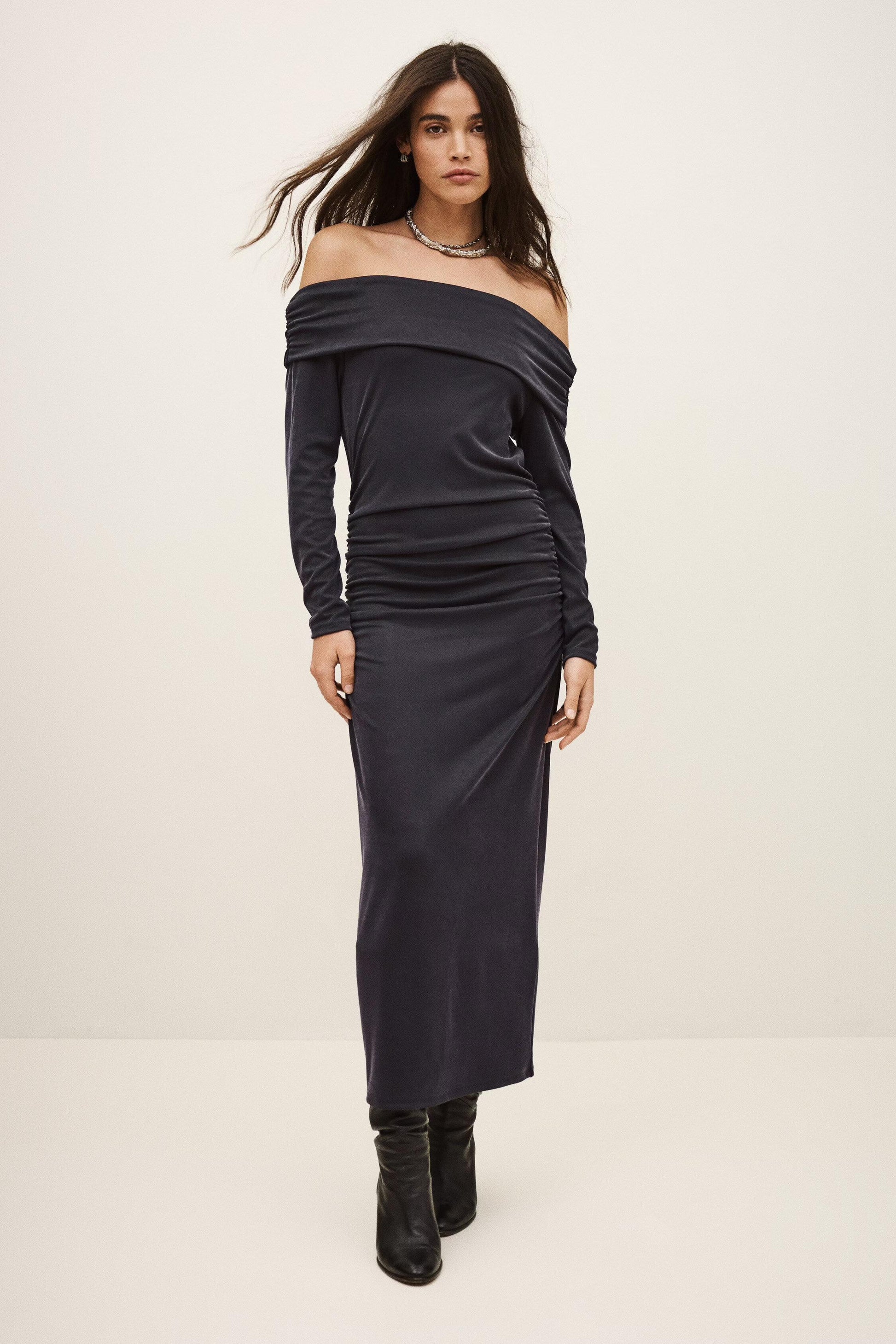 ba&sh Dress Bettina Blue