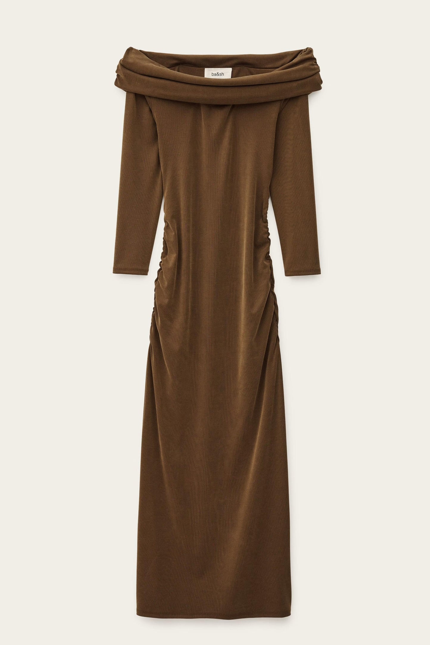 ba&sh Dress Bettina Brown