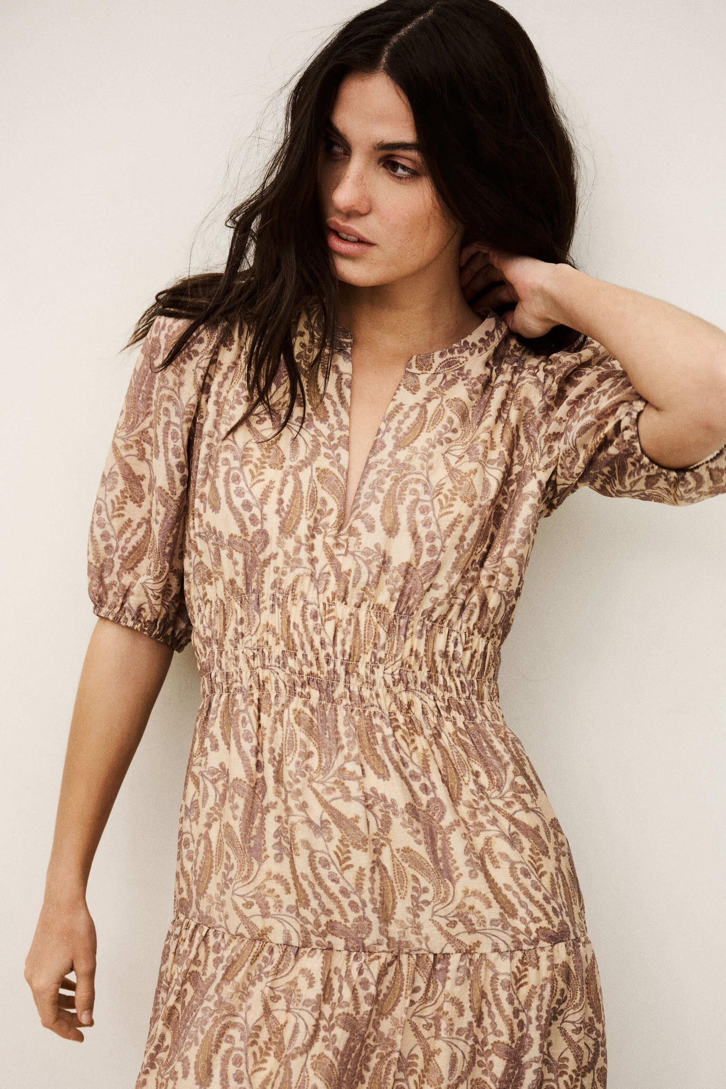 ba&sh Dress Tanyssa Off-White