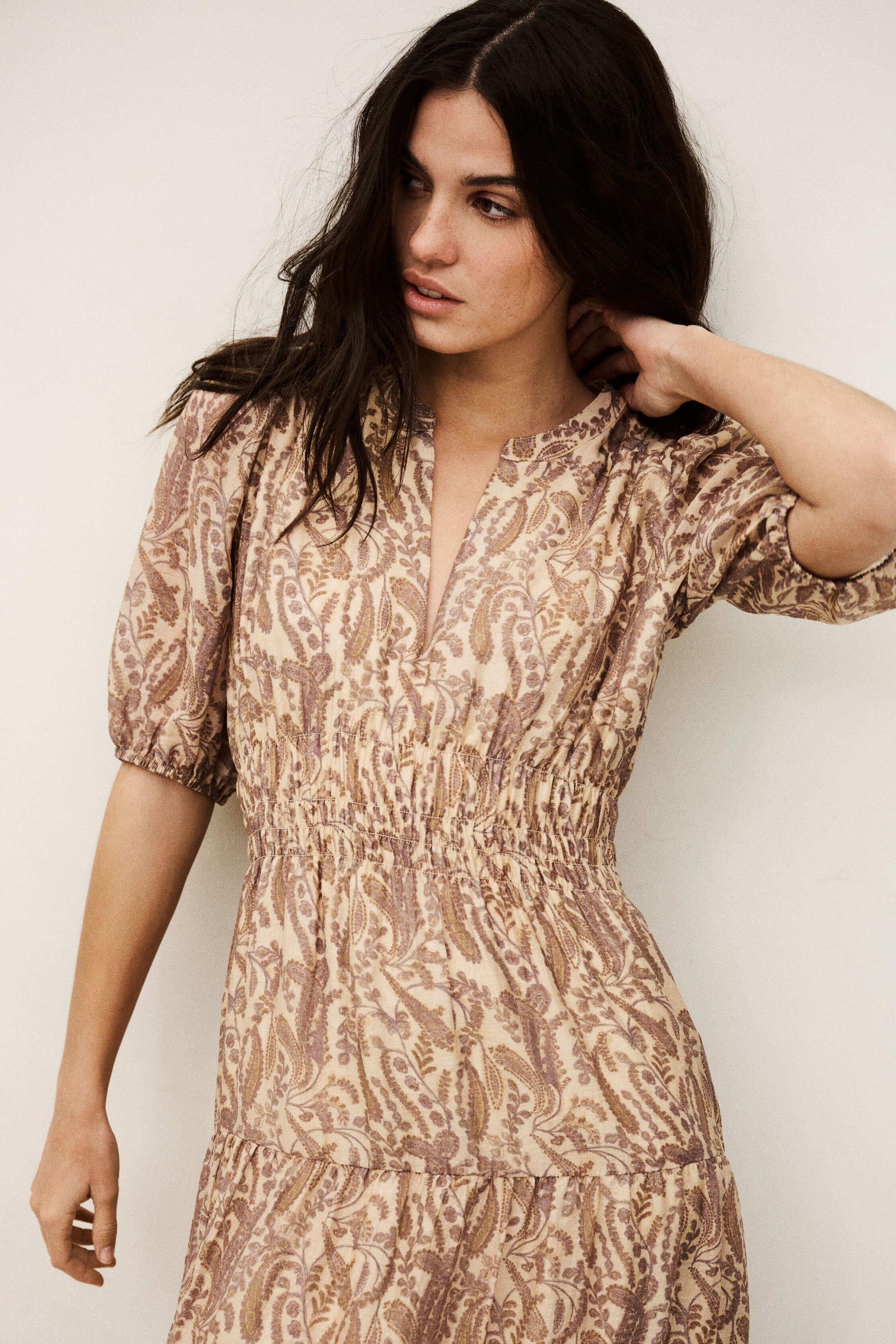 ba&sh Dress Tanyssa Off-White