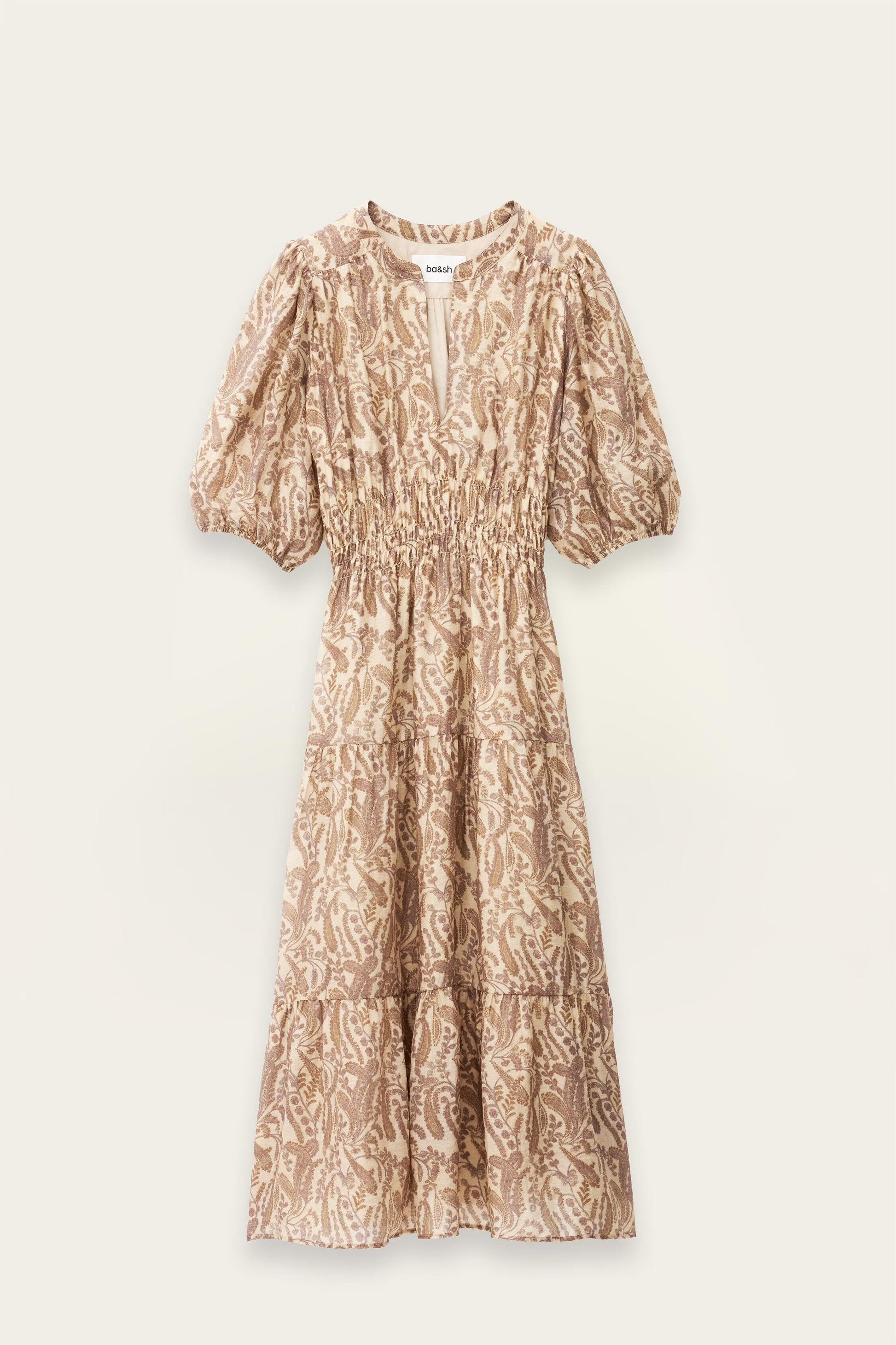 ba&sh Dress Tanyssa Off-White