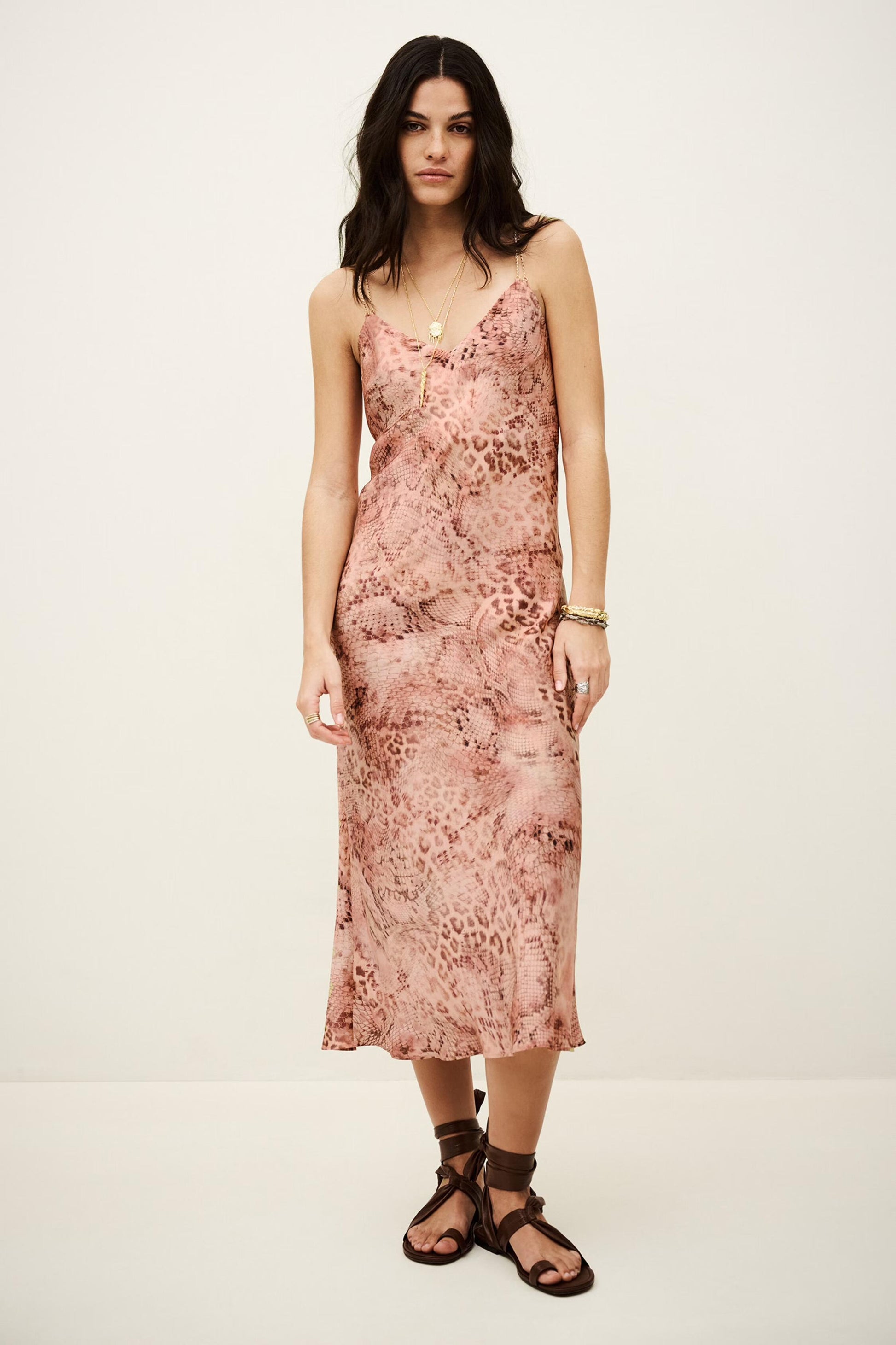 ba&sh Dress Catelina Pink