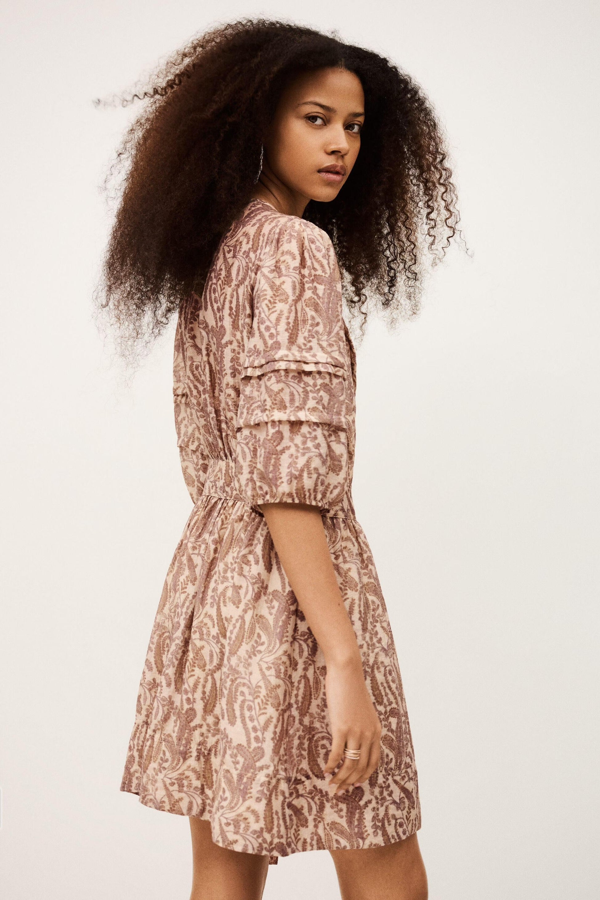 ba&sh Dress Teodora Off-White