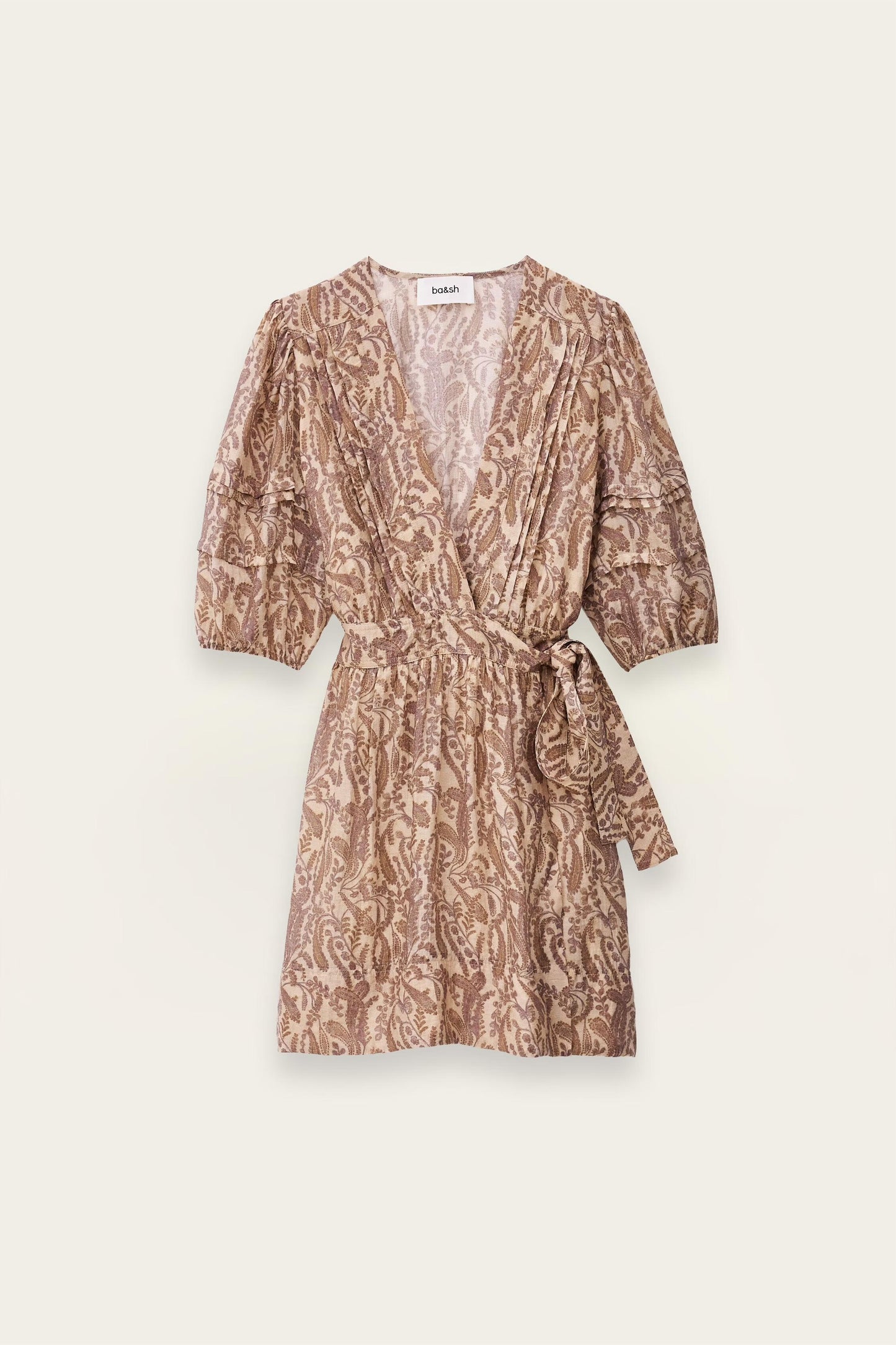 ba&sh Dress Teodora Off-White