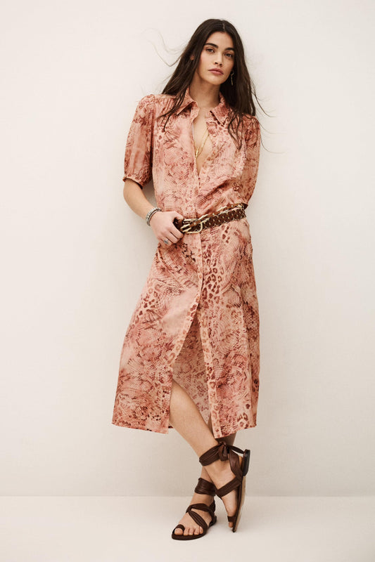 ba&sh Dress Corma Pink