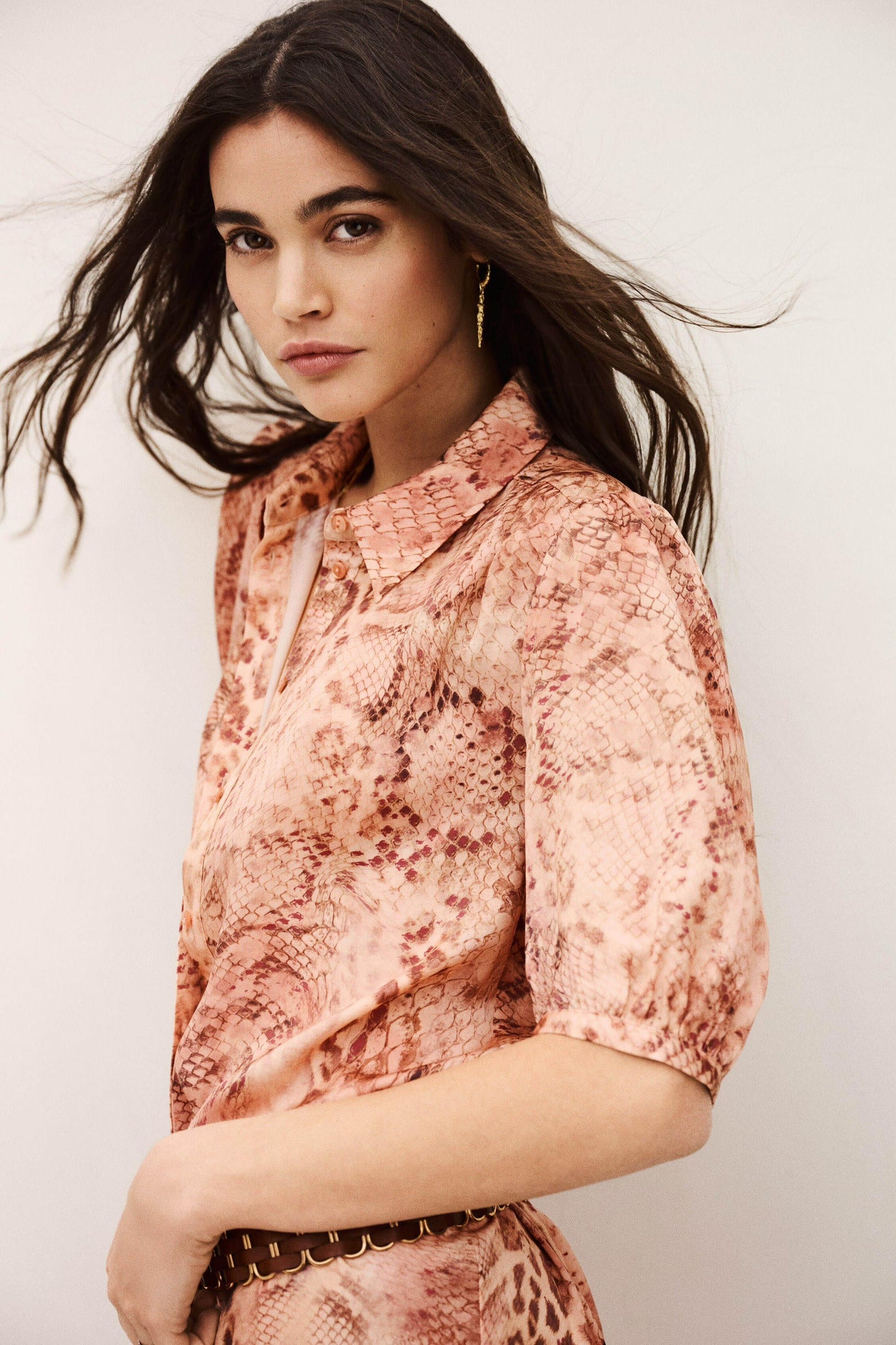 ba&sh Dress Corma Pink