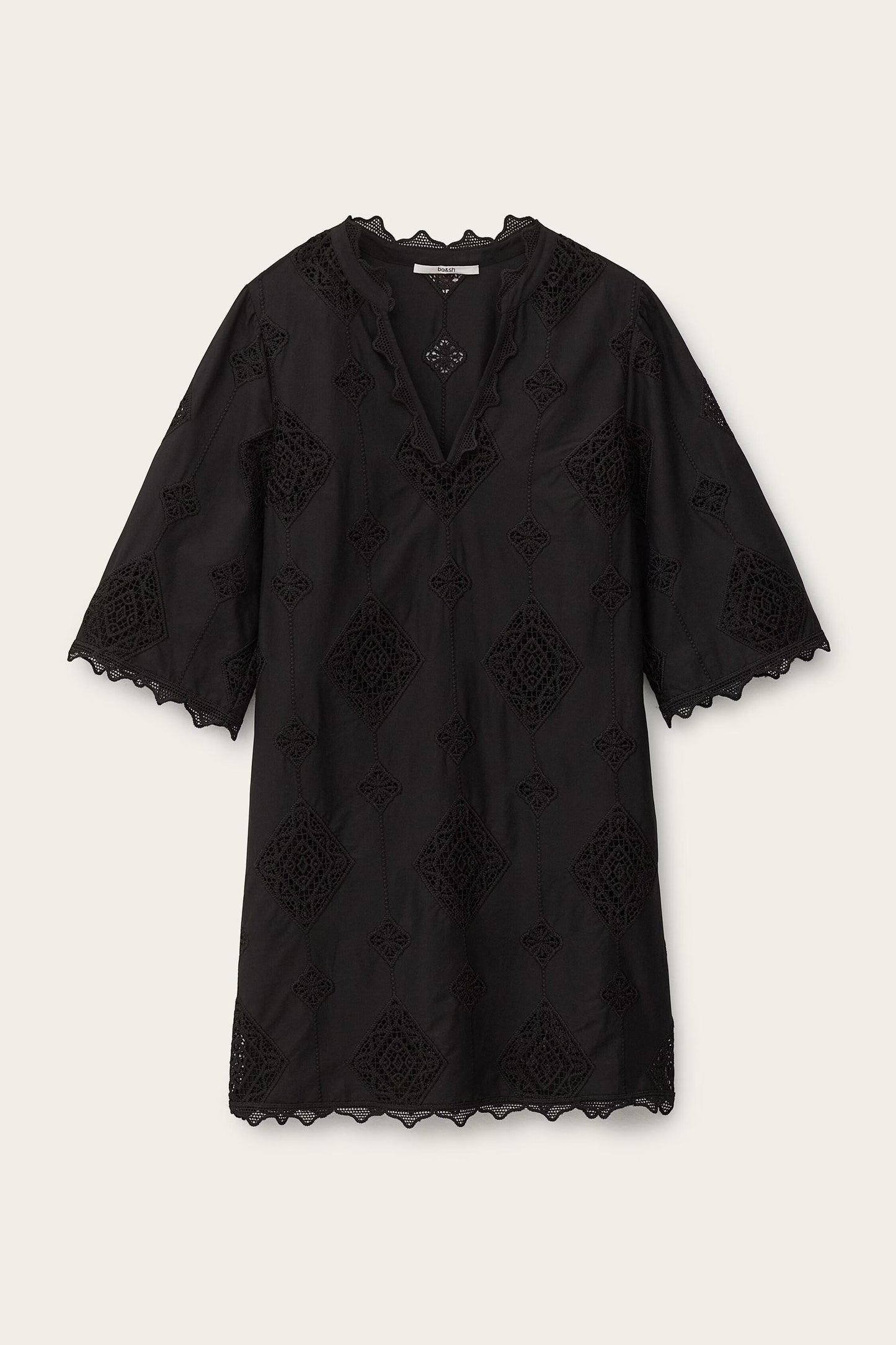ba&sh Mini Dress Malo Black