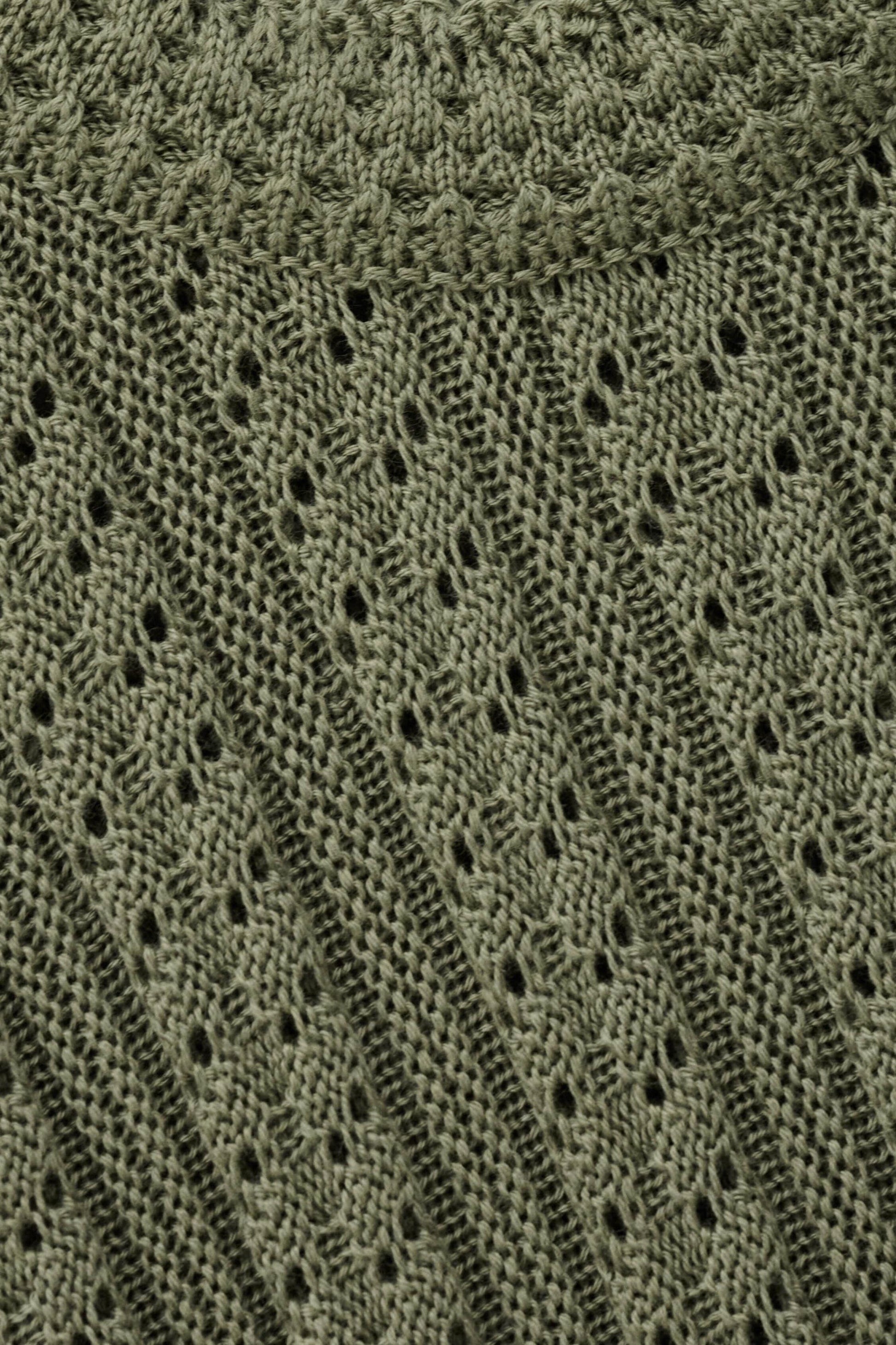ba&sh Pleated Sleeveless Knit Dress Sinnta Green