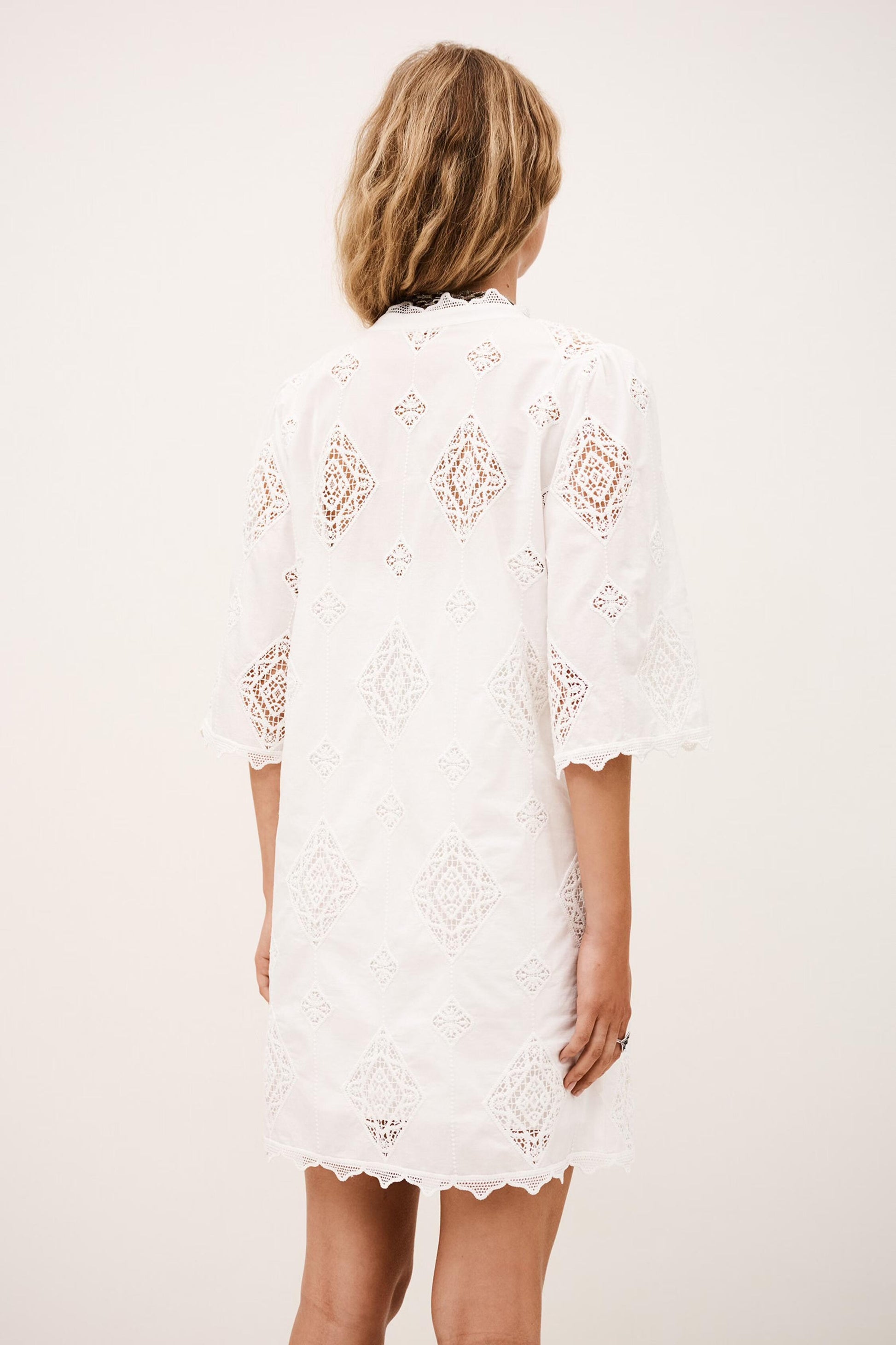 ba&sh Mini Dress Malo Off-White