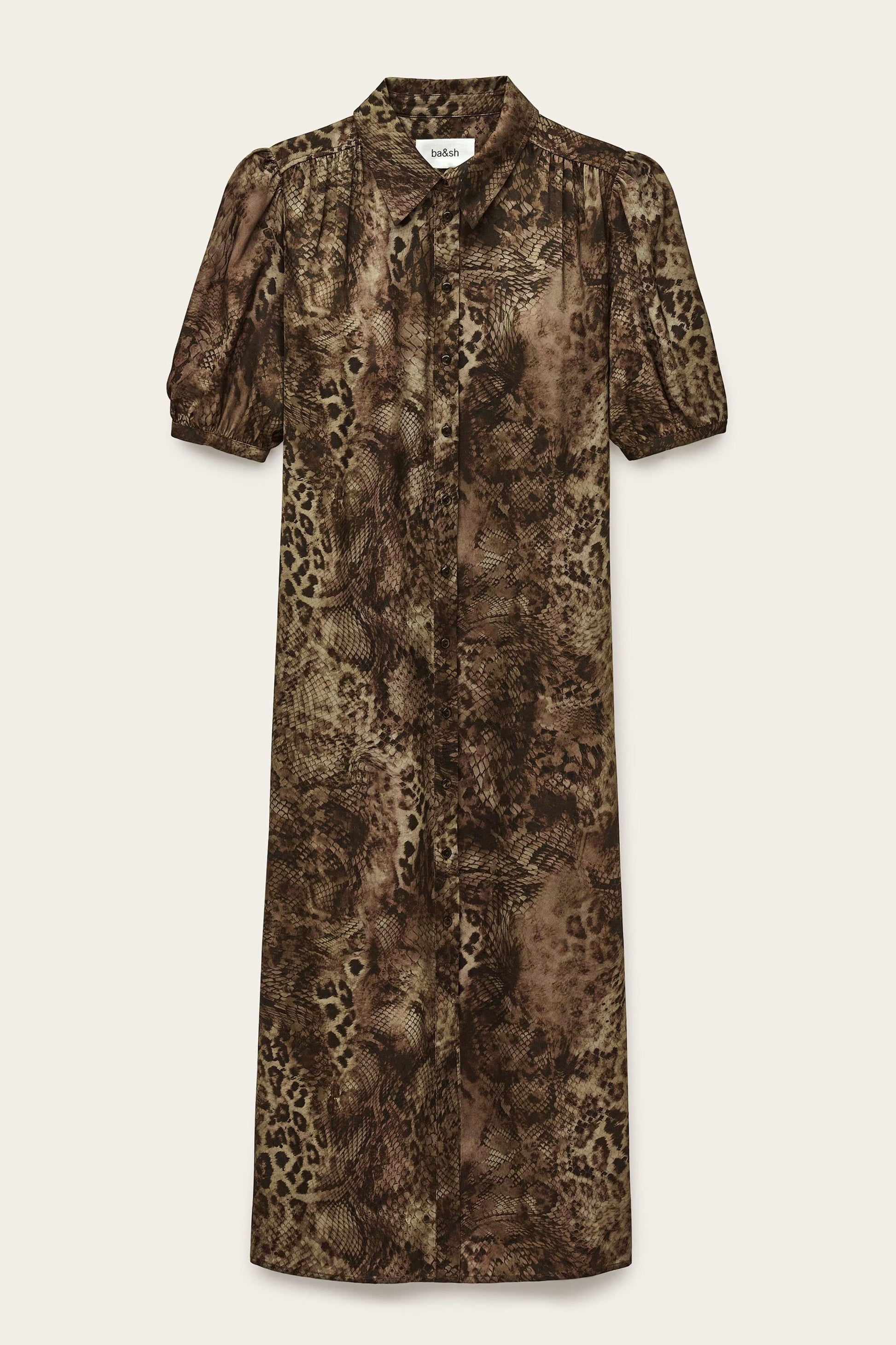 ba&sh Dress Corma Green