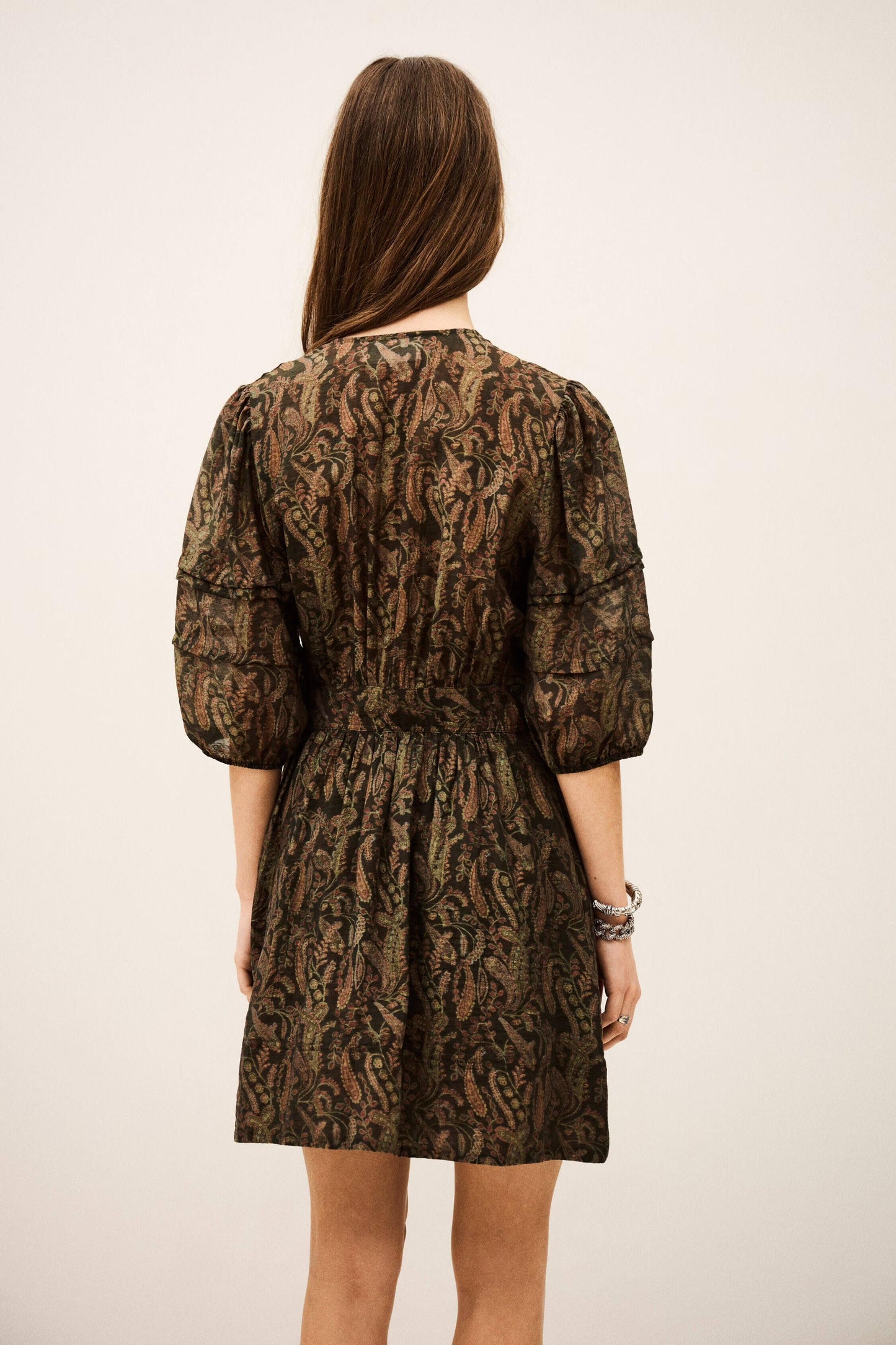 ba&sh Dress Teodora Green