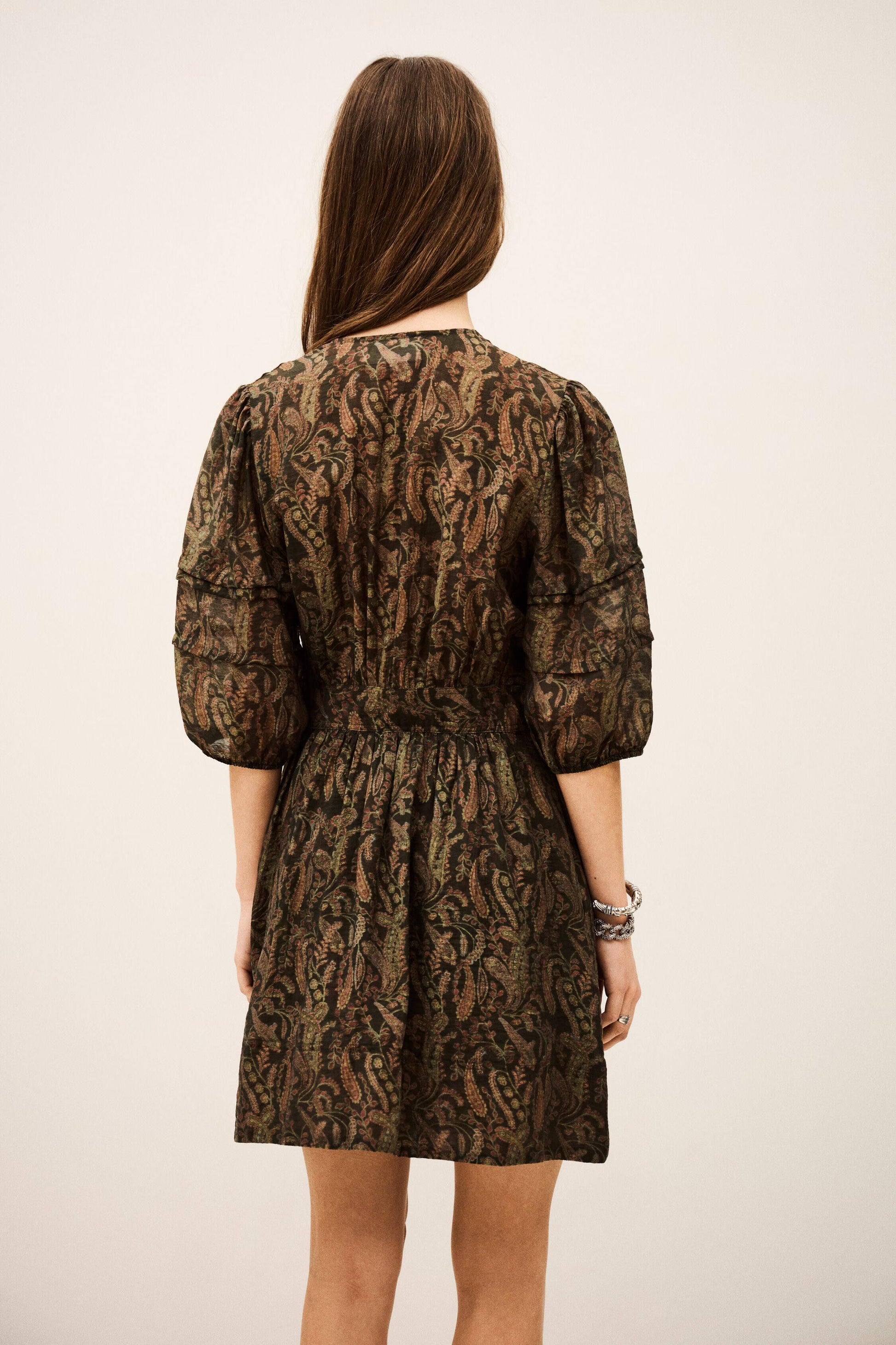 ba&sh Dress Teodora Green