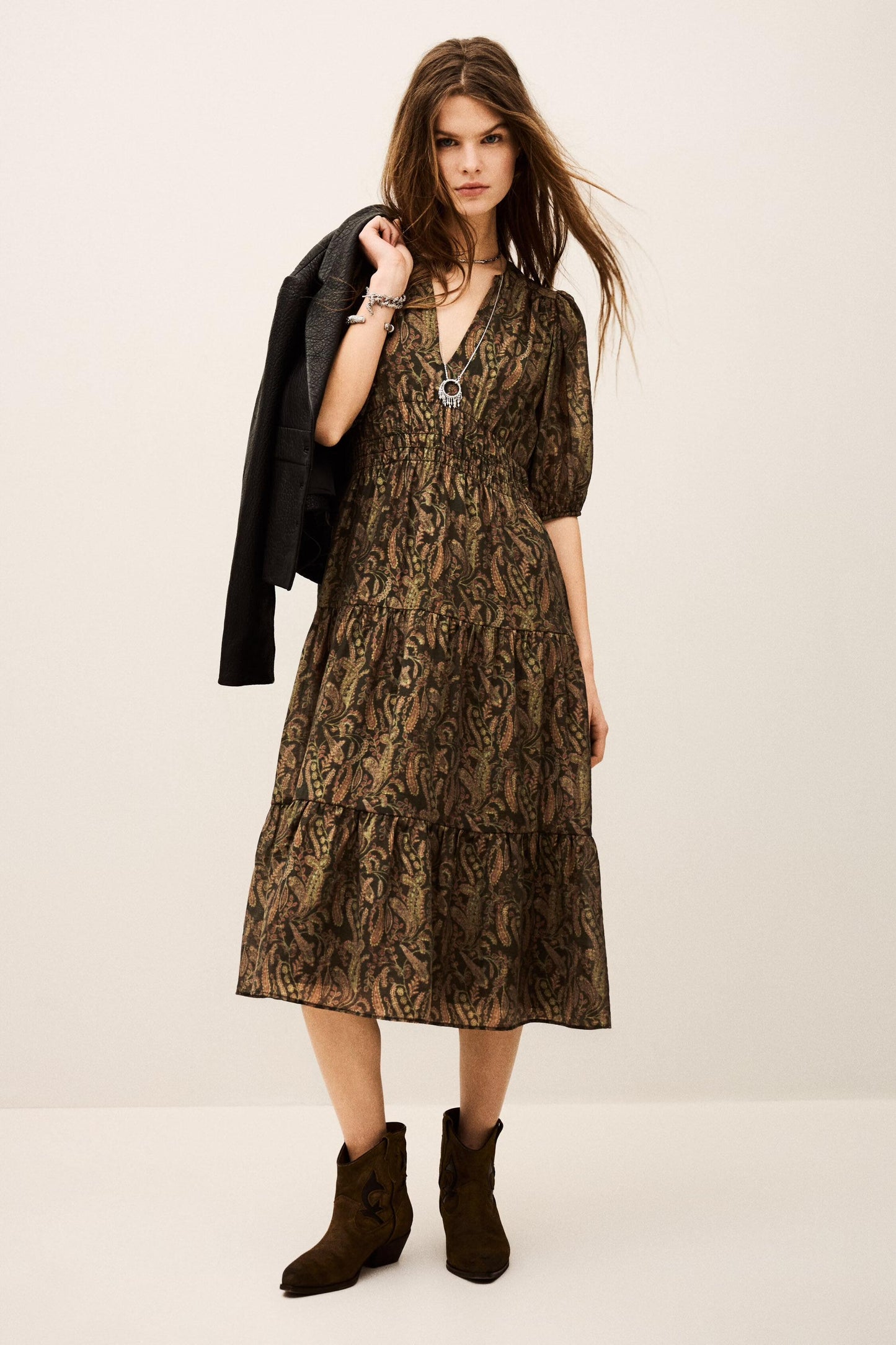 ba&sh Dress Tanyssa Green