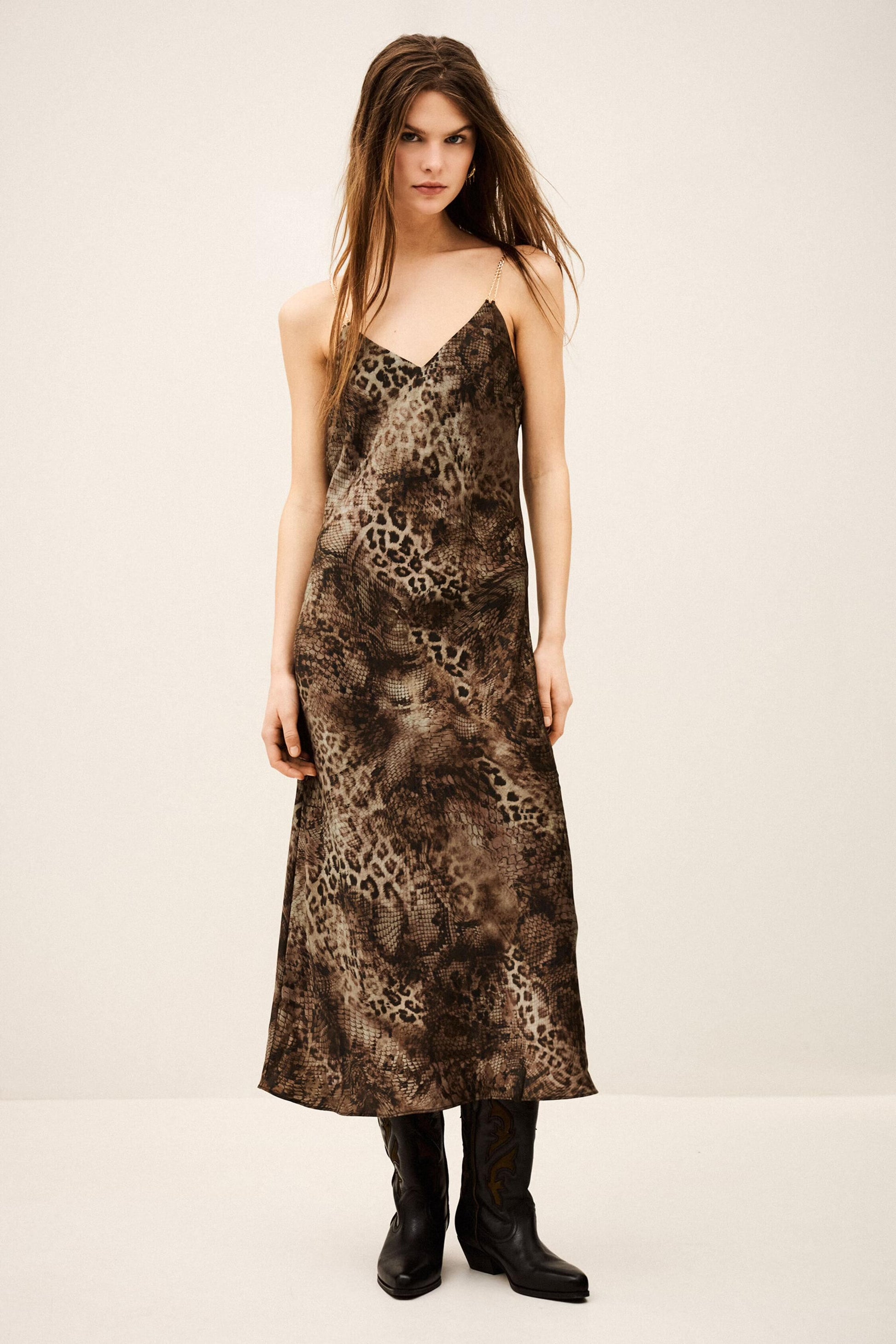 ba&sh Dress Catelina Green