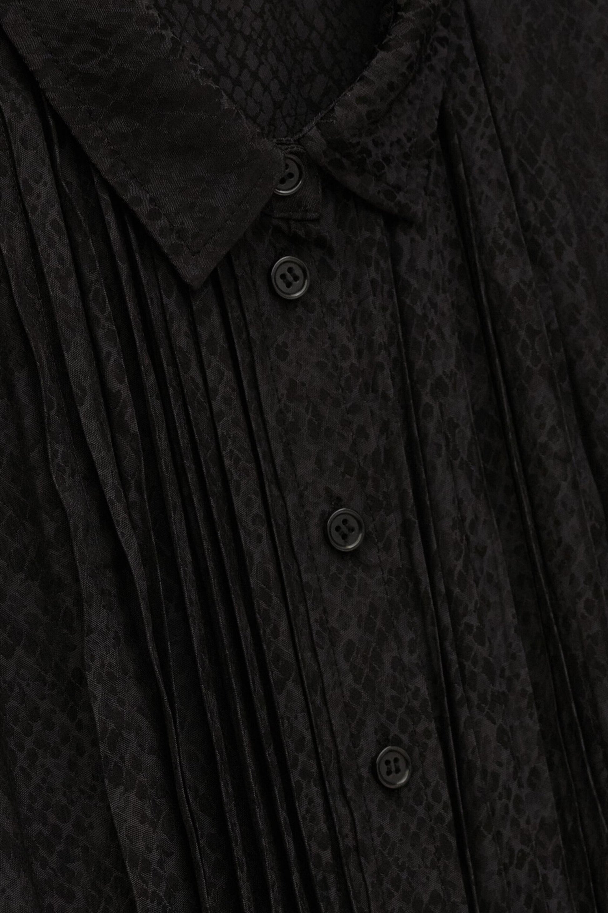 ba&sh Mini Shirt Dress Rosyna Black