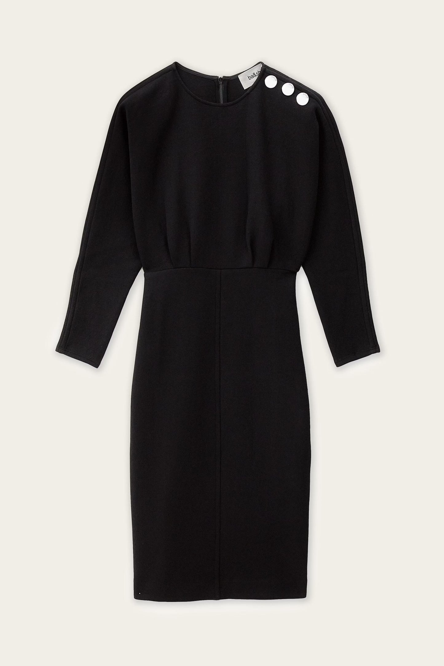 ba&sh Elegant Midi Dress Bryt Black