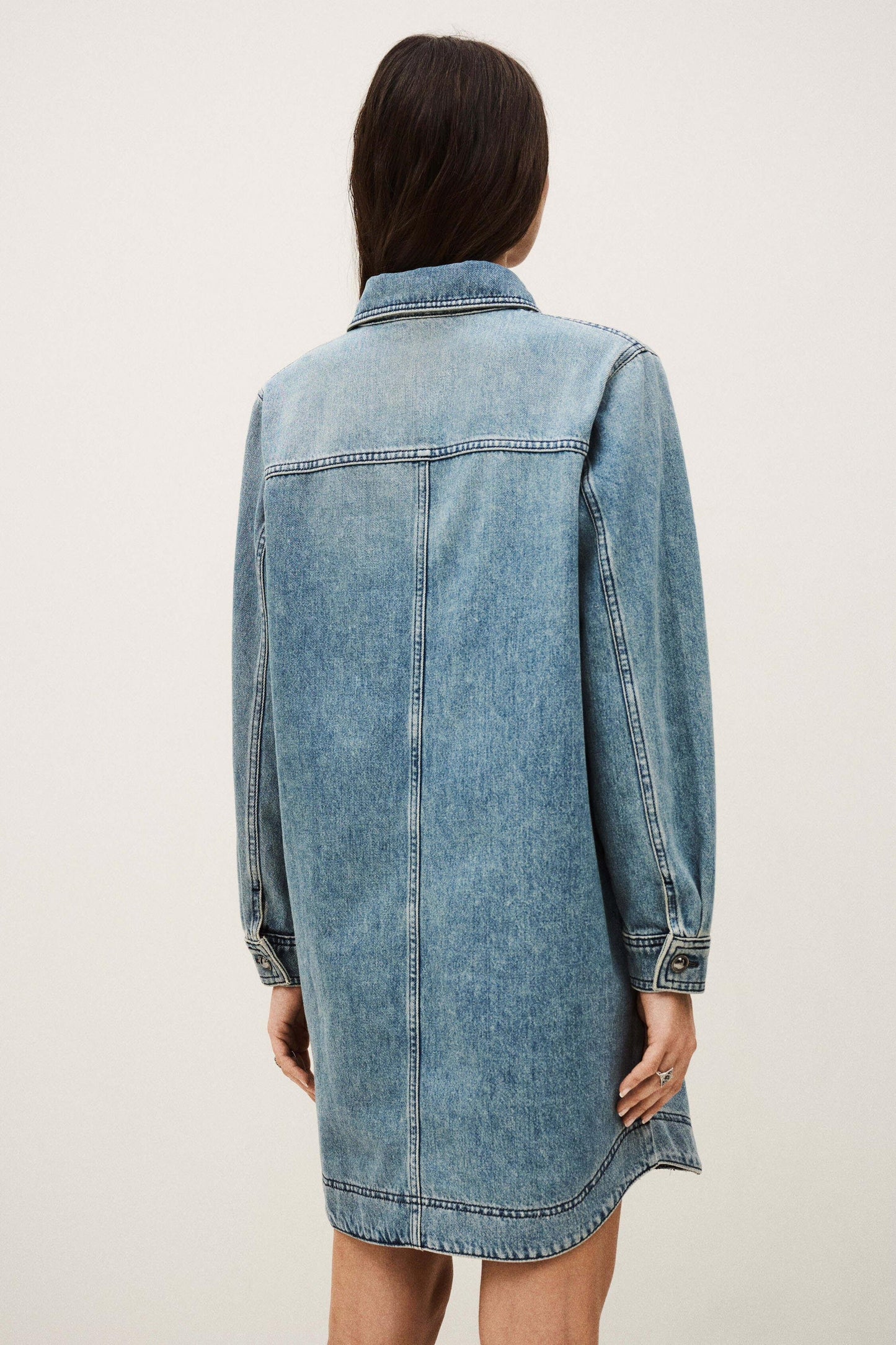 ba&sh Dress Tona Blue