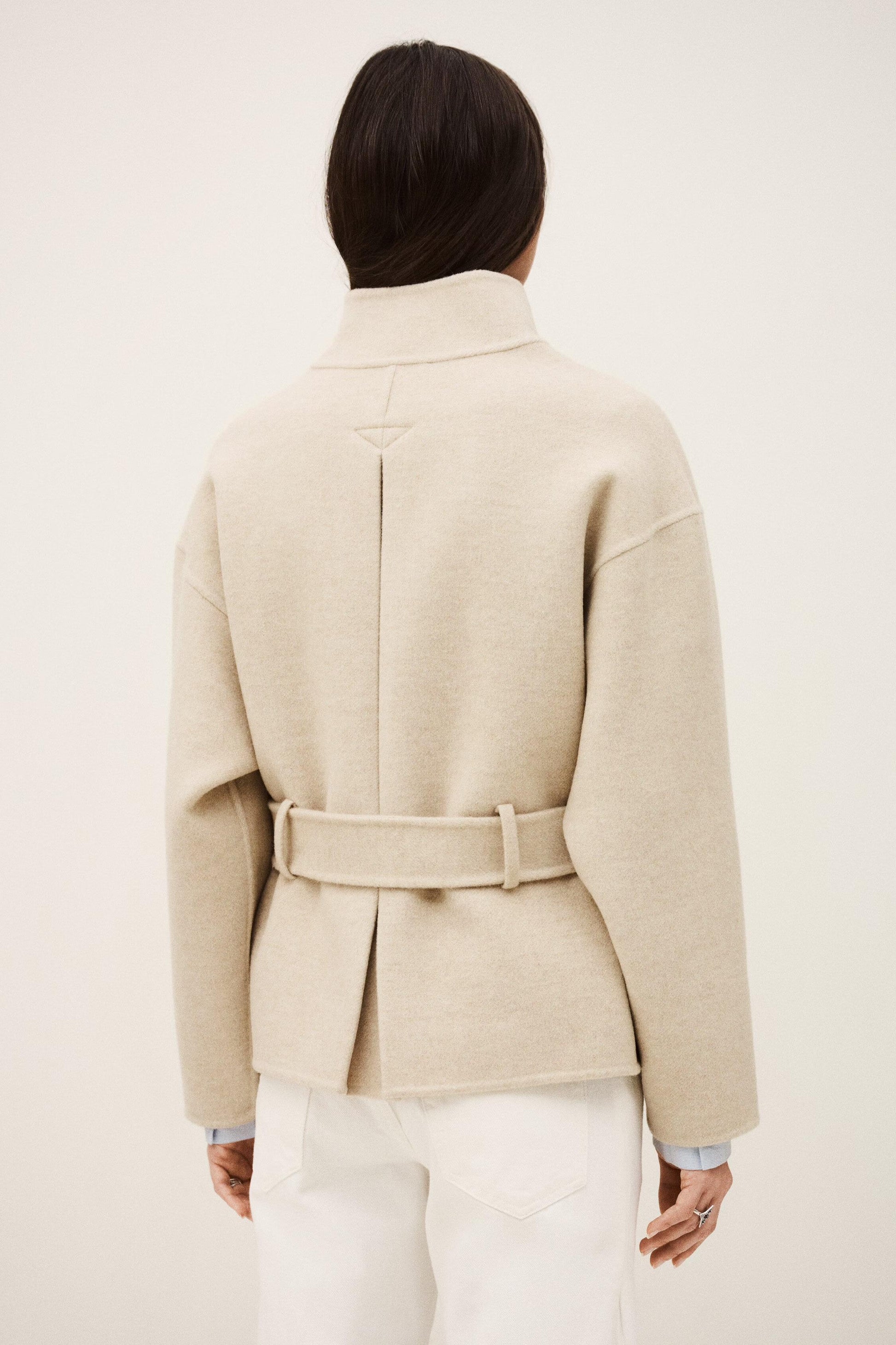 ba&sh Coat Lerica Beige