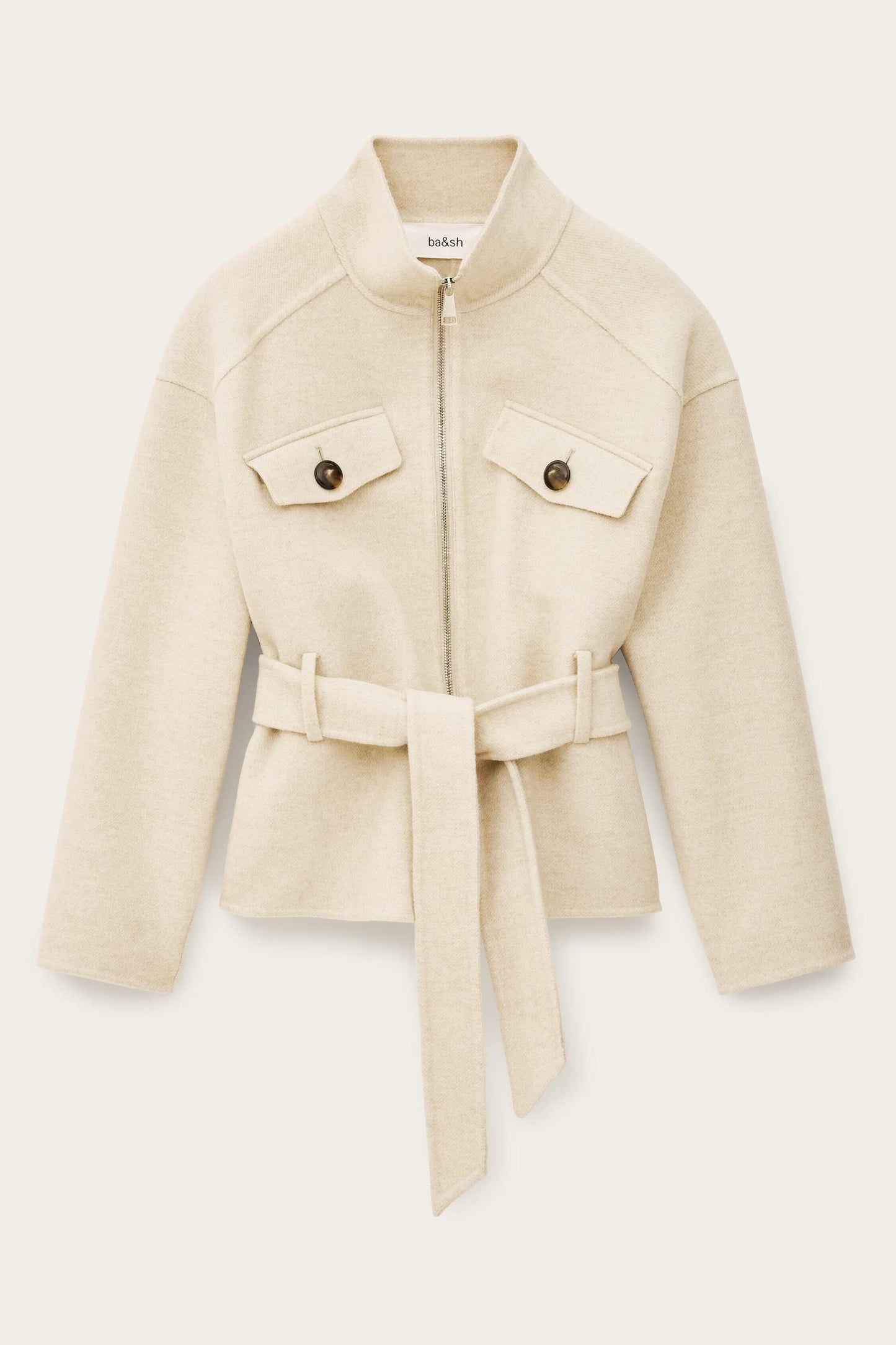 ba&sh Coat Lerica Beige