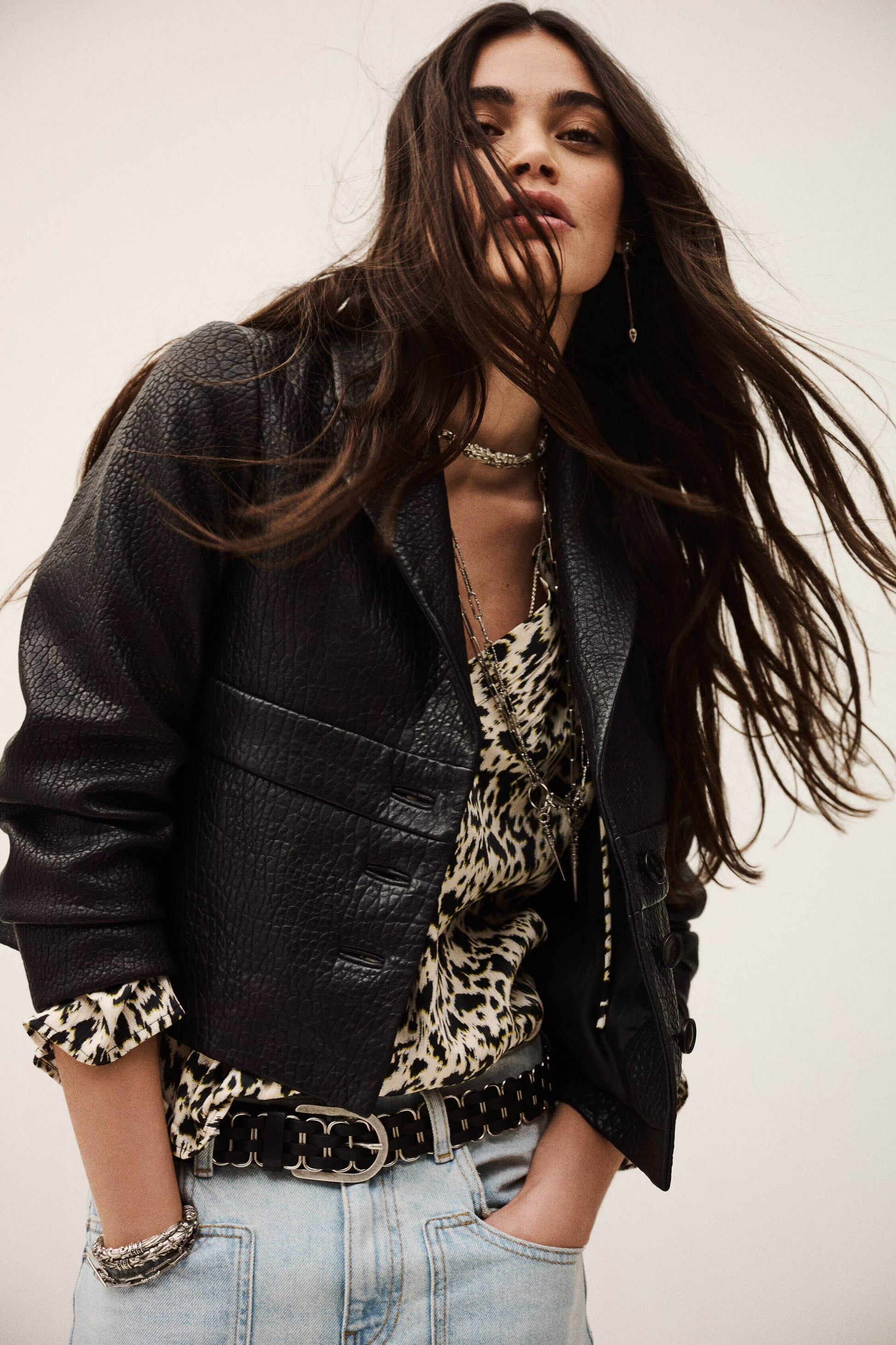 ba&sh Jacket Borfeo Black