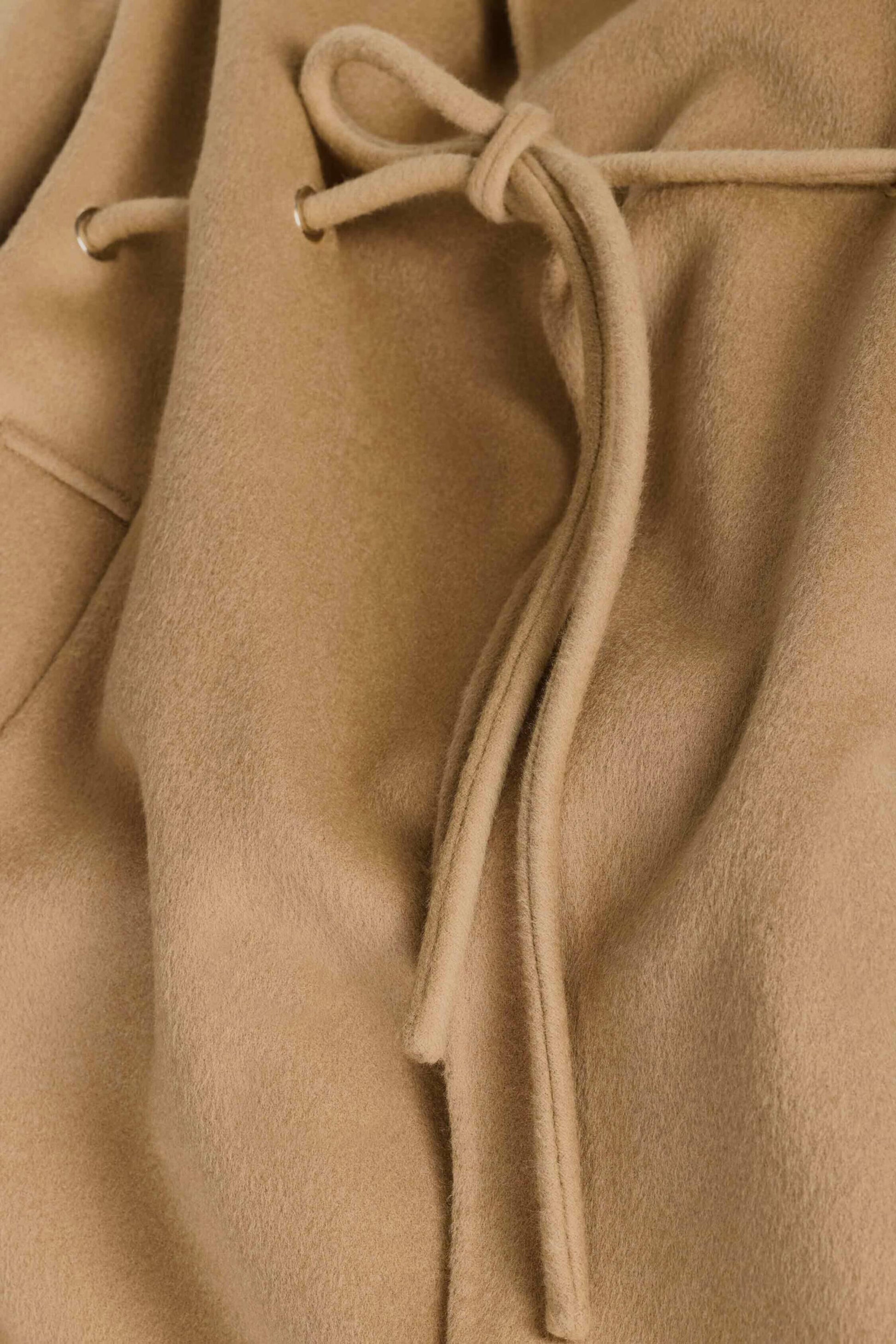 ba&sh Wool Coat Kate Brown