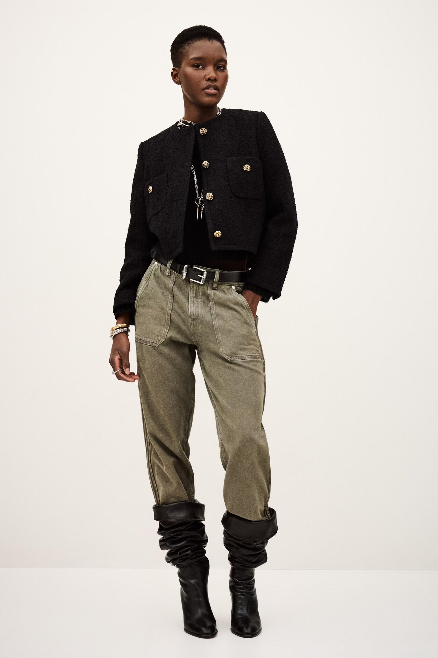 ba&sh Jacket Meredith Black