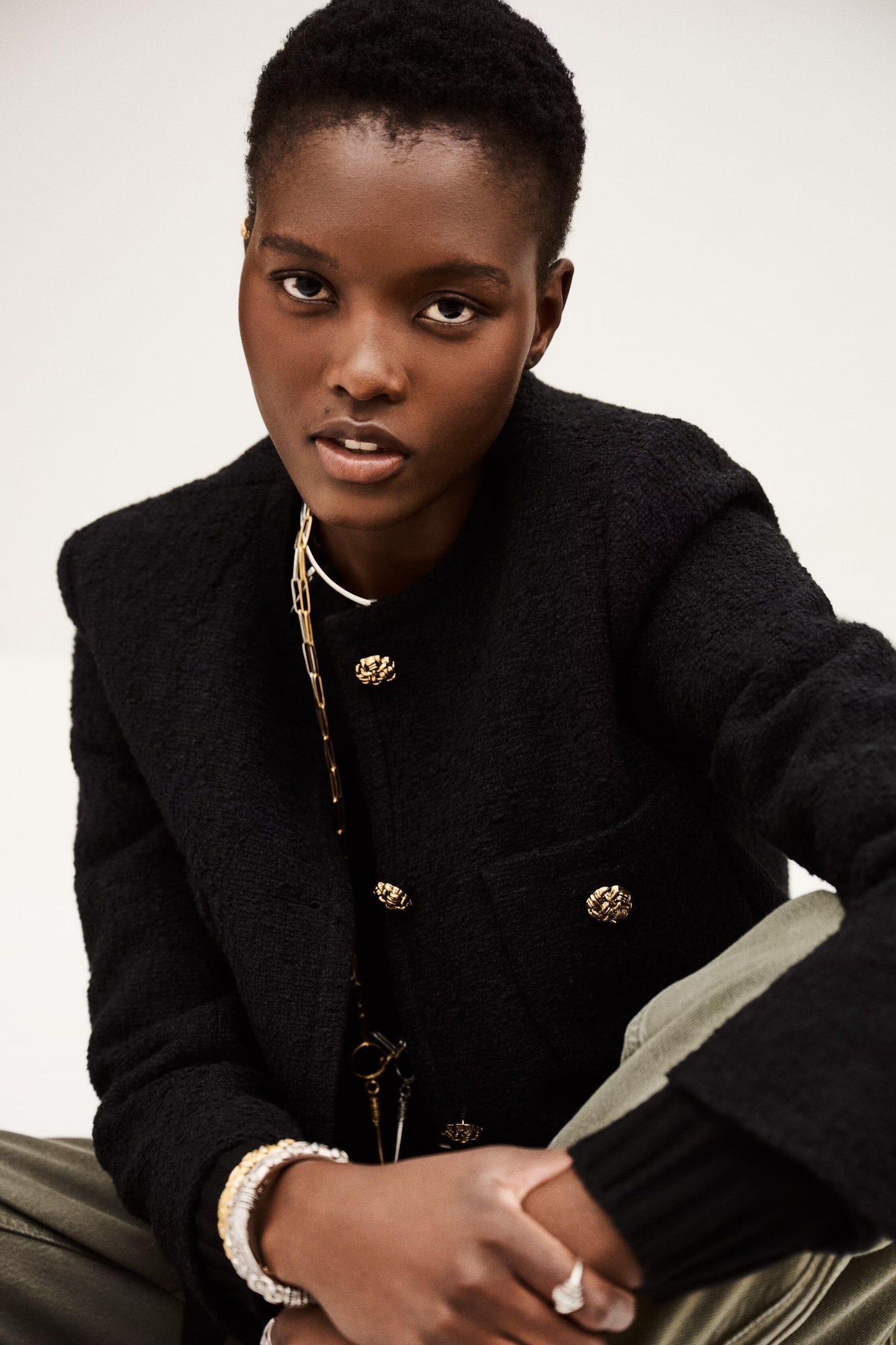 ba&sh Jacket Meredith Black