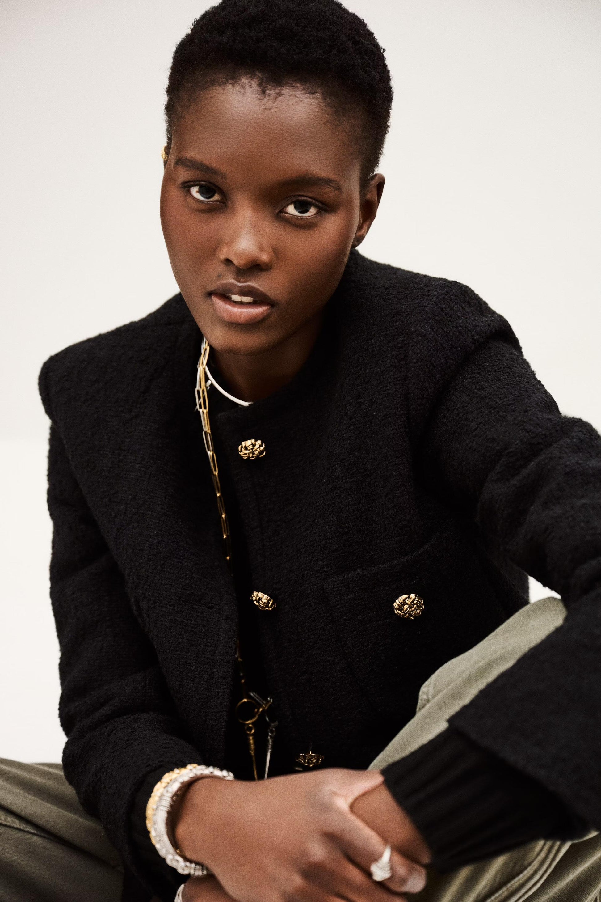ba&sh Jacket Meredith Black