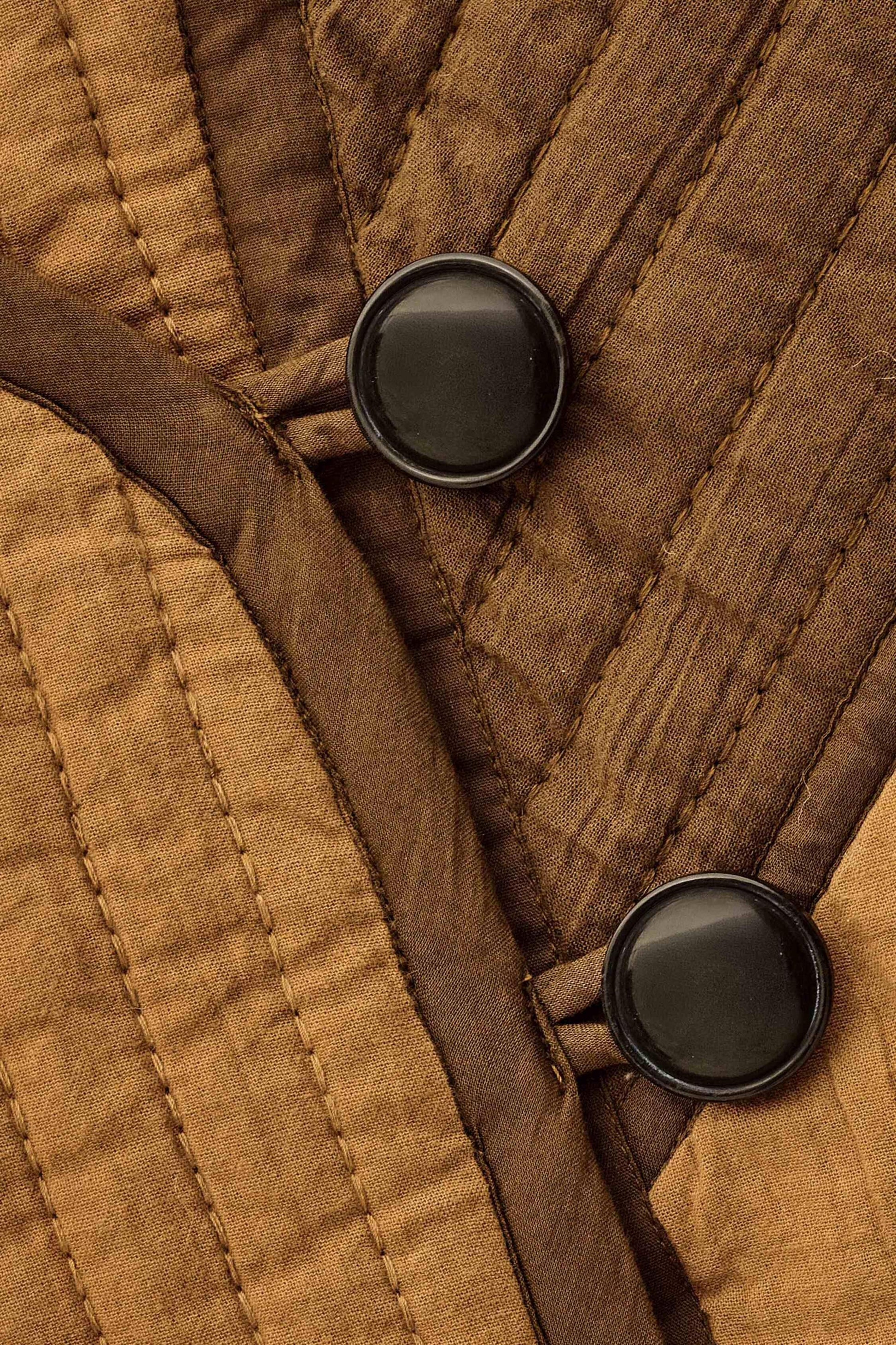 ba&sh Asymmetric Pocket Jacket Cisca Brown