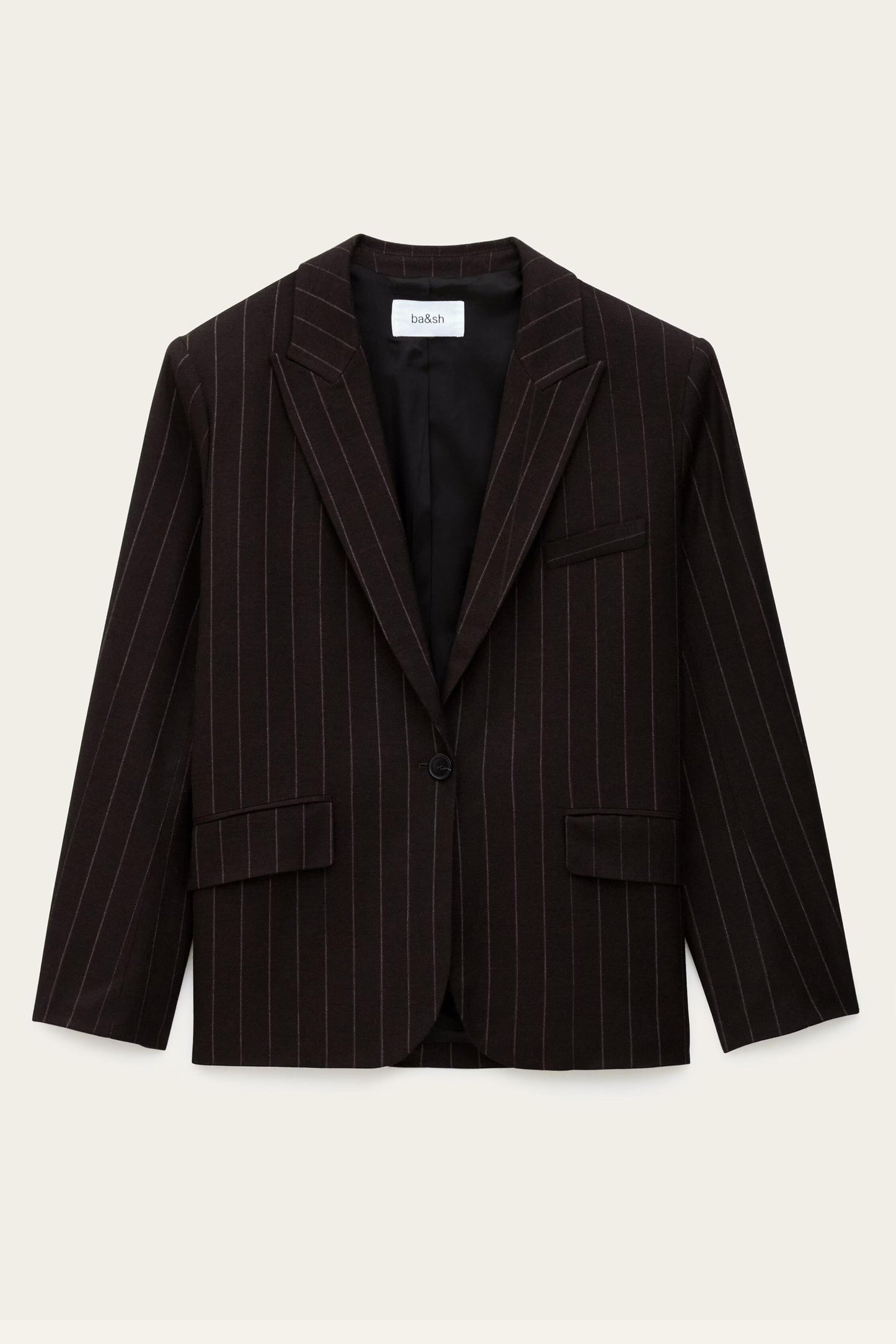 ba&sh Suit Jacket Hocee Brown
