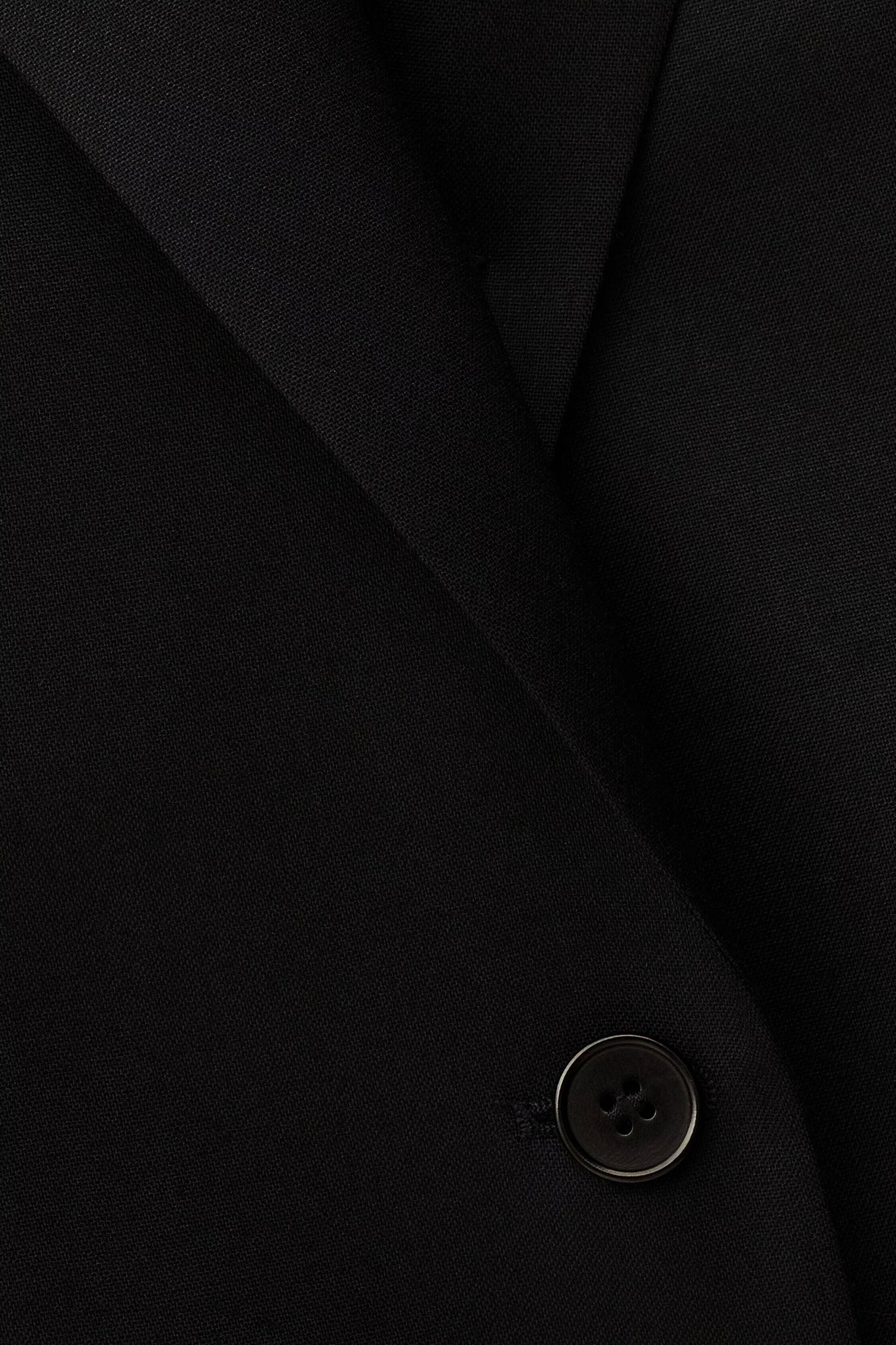 ba&sh Straight-Fit Tailored Blazer Nisha Blue